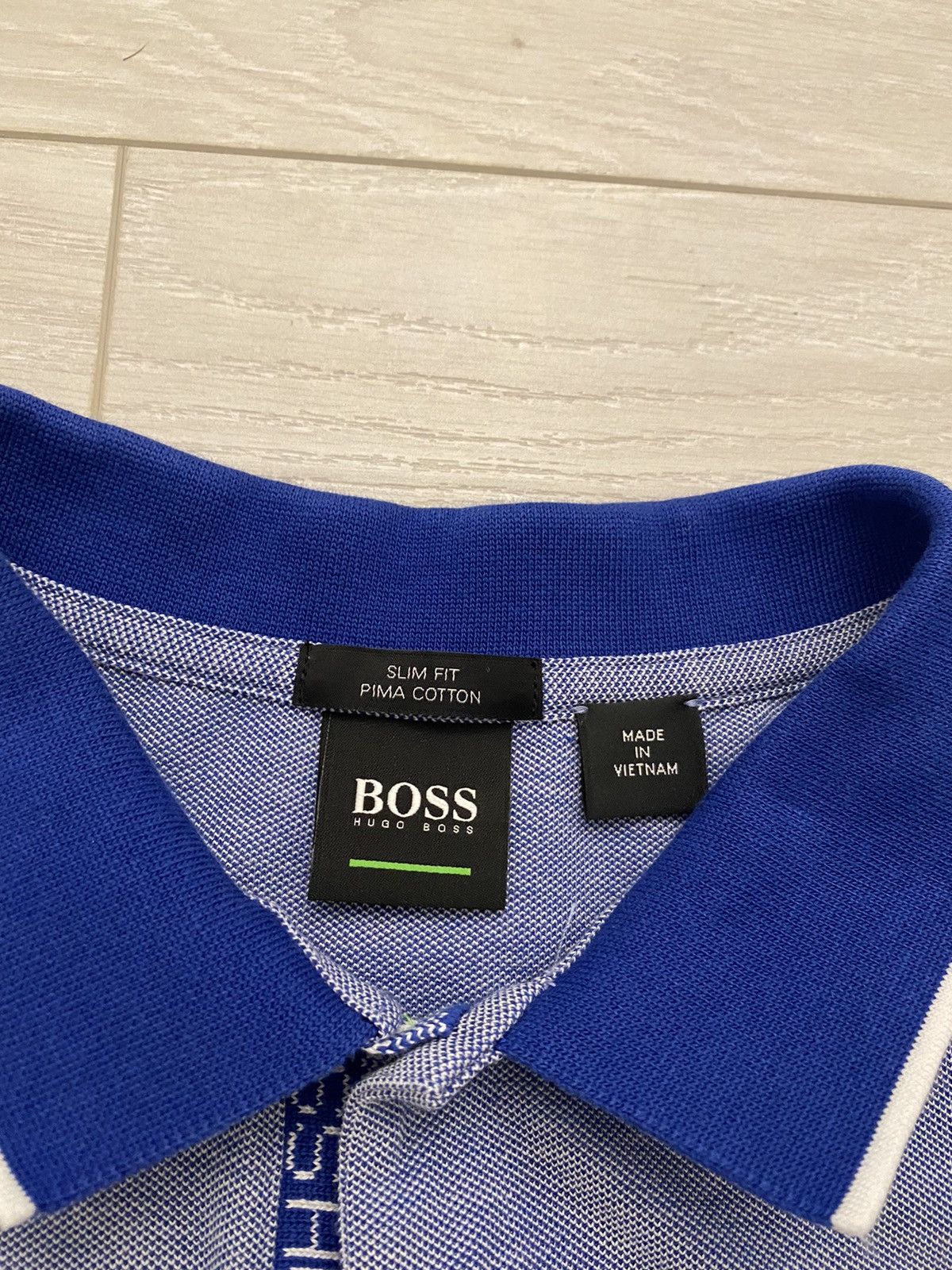 Hugo Boss Hugo Boss 3XL Green Label Polo Shirt Tee XXXL Blue Golf Grailed