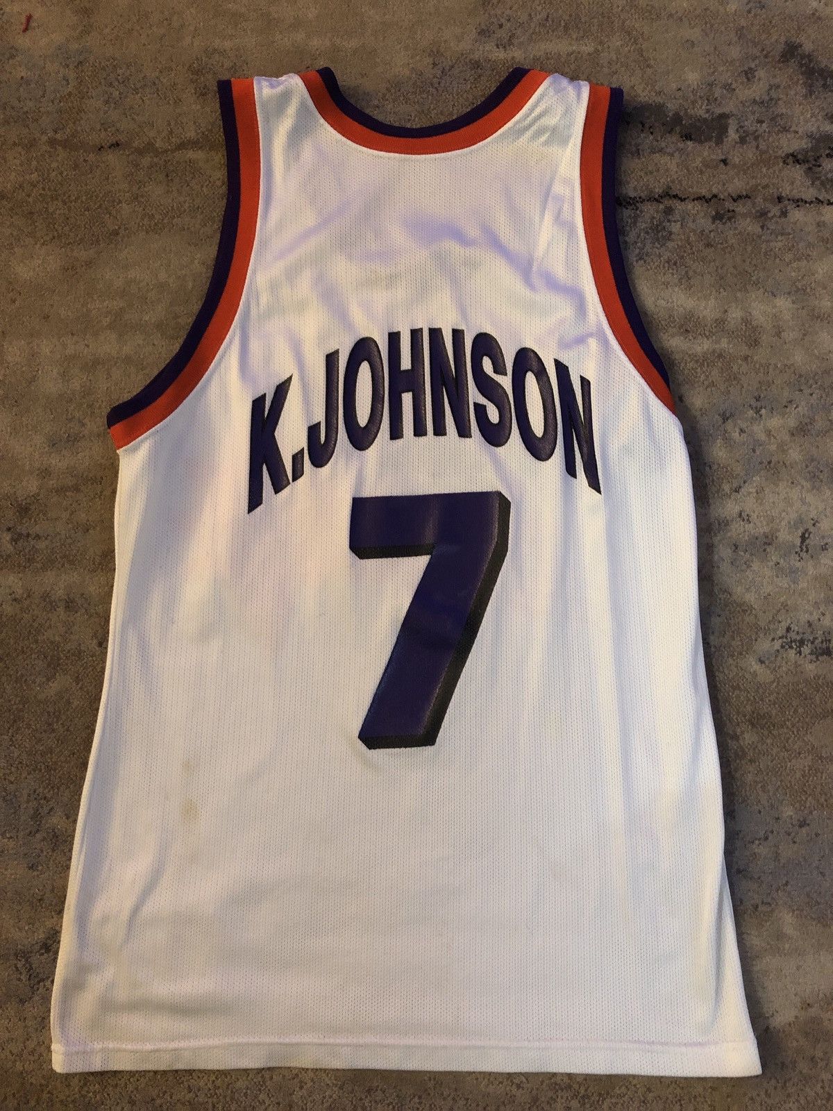 NBA Phoenix Suns - Kevin Johnson Jersey (Size 36) Size US XXS / EU 40 - 2 Thumbnail