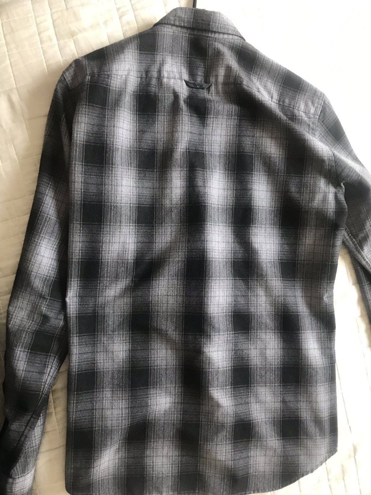 Vince Grey Shadowplaid Flannel Size US S / EU 44-46 / 1 - 1 Thumbnail