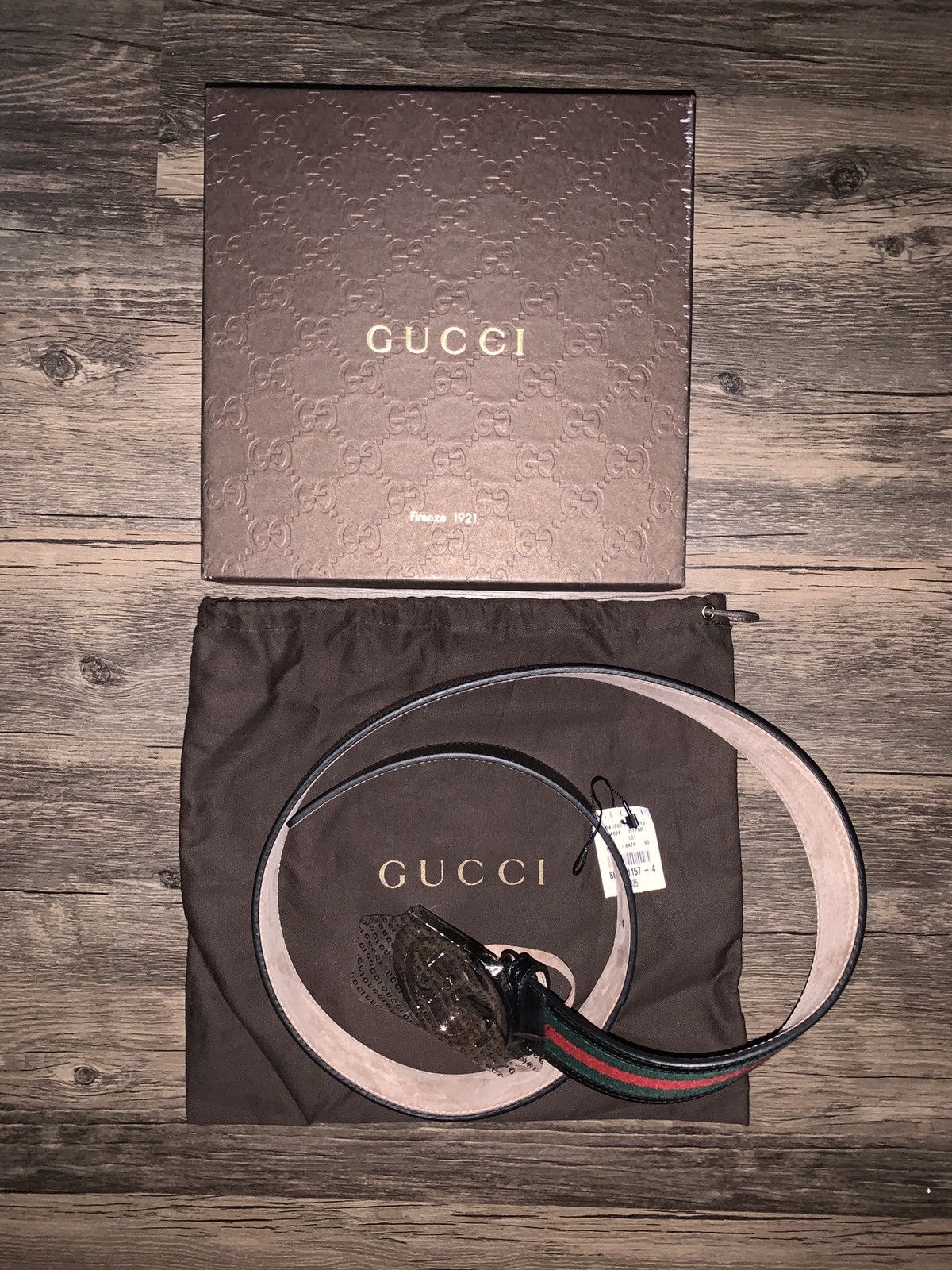 mens gucci web belt