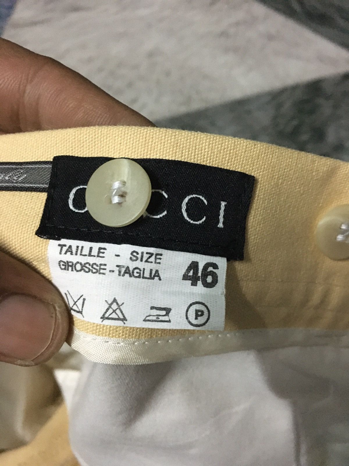 Gucci Vintage gucci casual pants opti zip Size US 30 / EU 46 - 9 Thumbnail