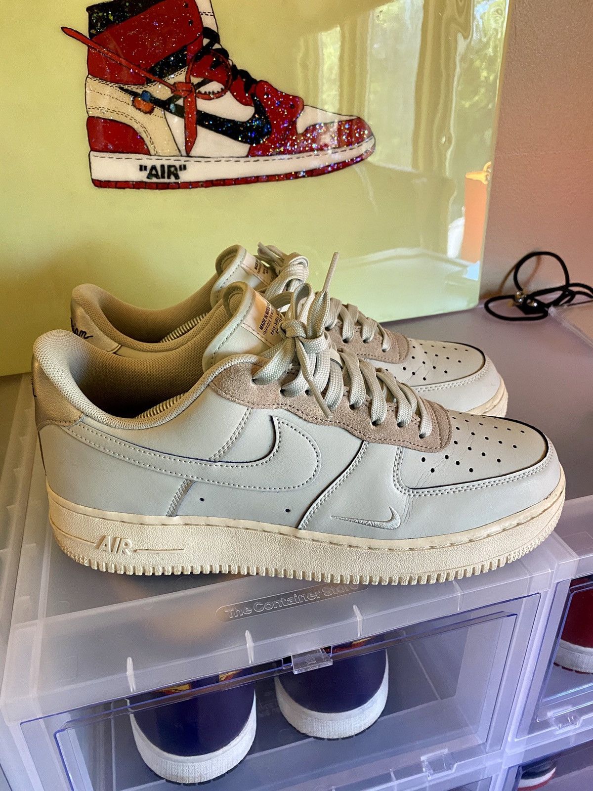 devin booker af1 on feet