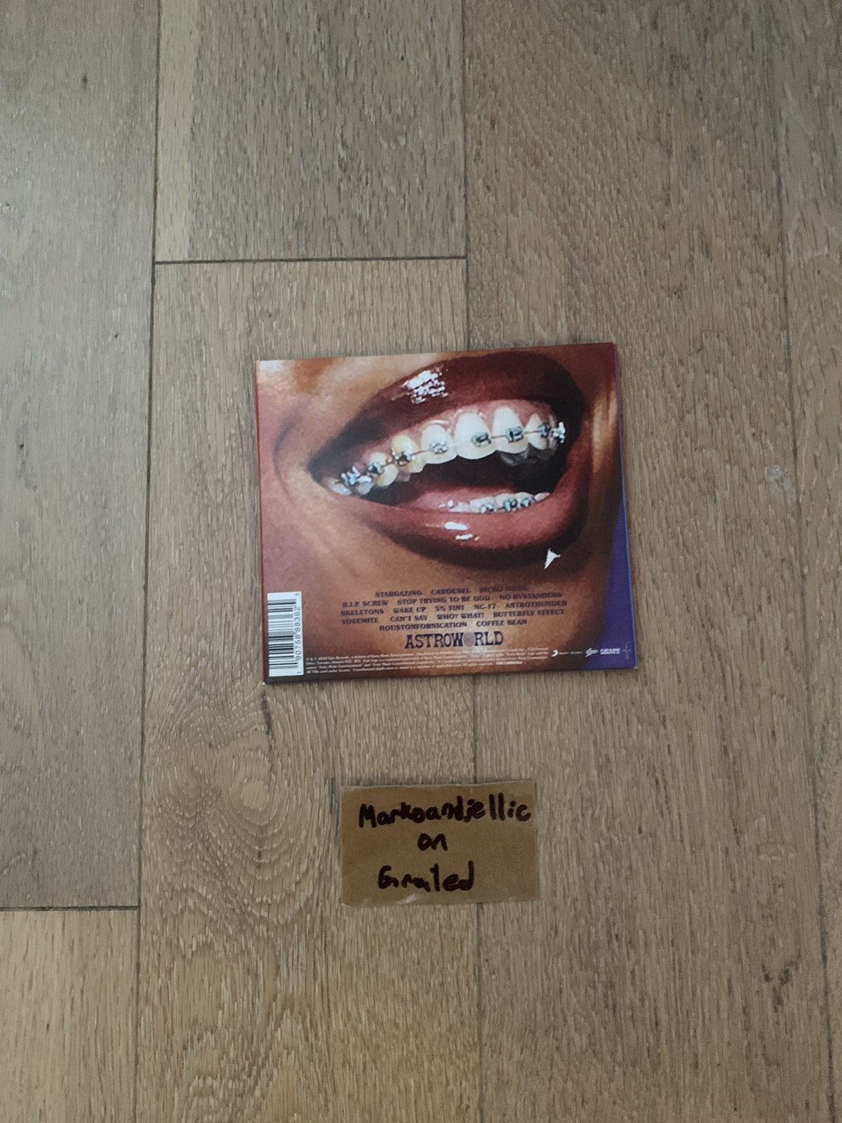 Travis Scott Travis Scott Astroworld One Disc CD Size ONE SIZE - 2 Thumbnail