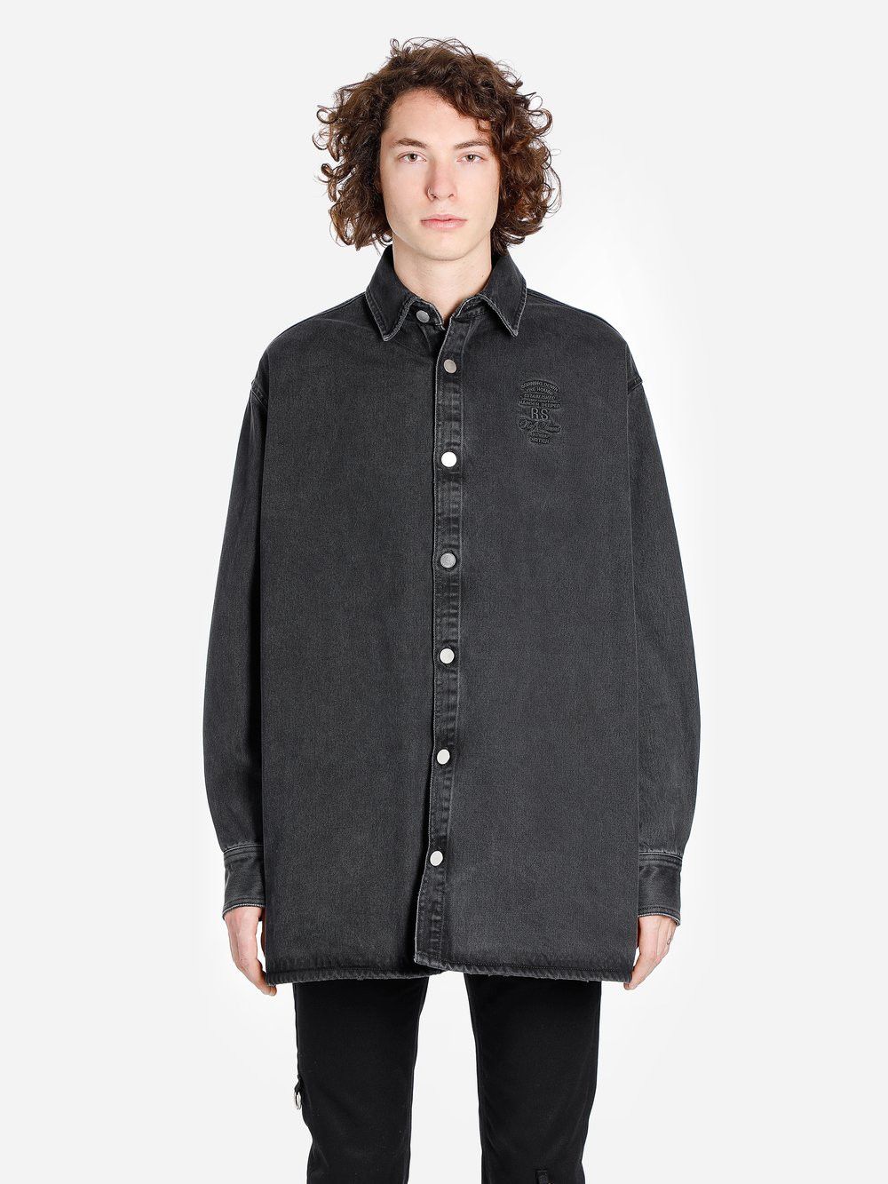 Raf Simons Big Fit Denim Shirt AW19 | Grailed