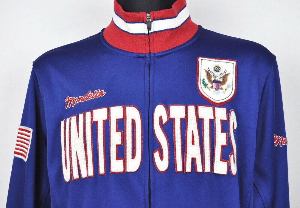 Designer USA MONDETTA Varsity Jacket Jumper Tracksuit Full Zip | Grailed