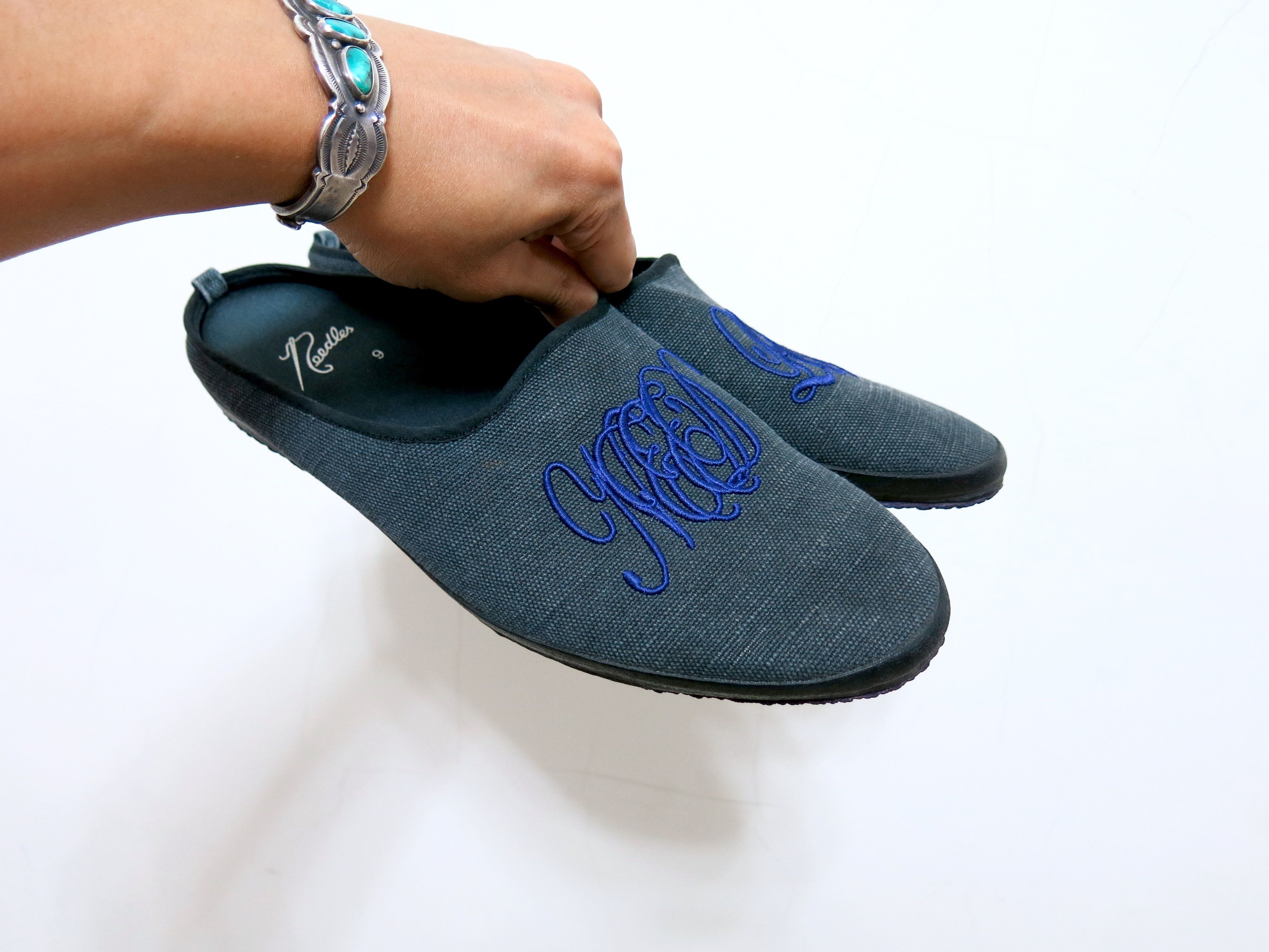 Needles Needles Embroidered mules Size US 9.5 / EU 42-43 - 1 Thumbnail