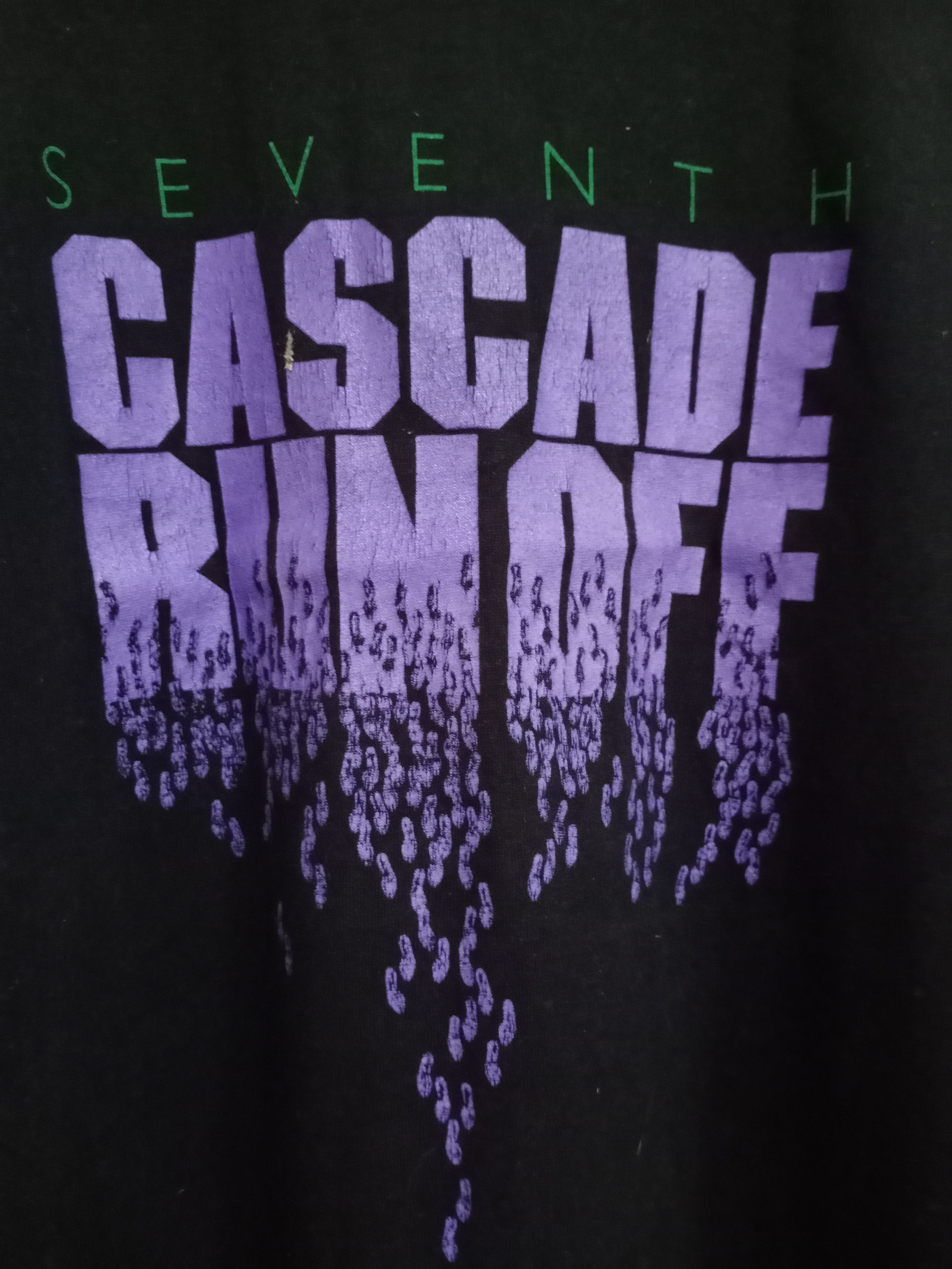 Nike Vtg 1984 NIKE Cascade Run Off Tshirt 50/50 Blue Tag M Size US M / EU 48-50 / 2 - 2 Thumbnail