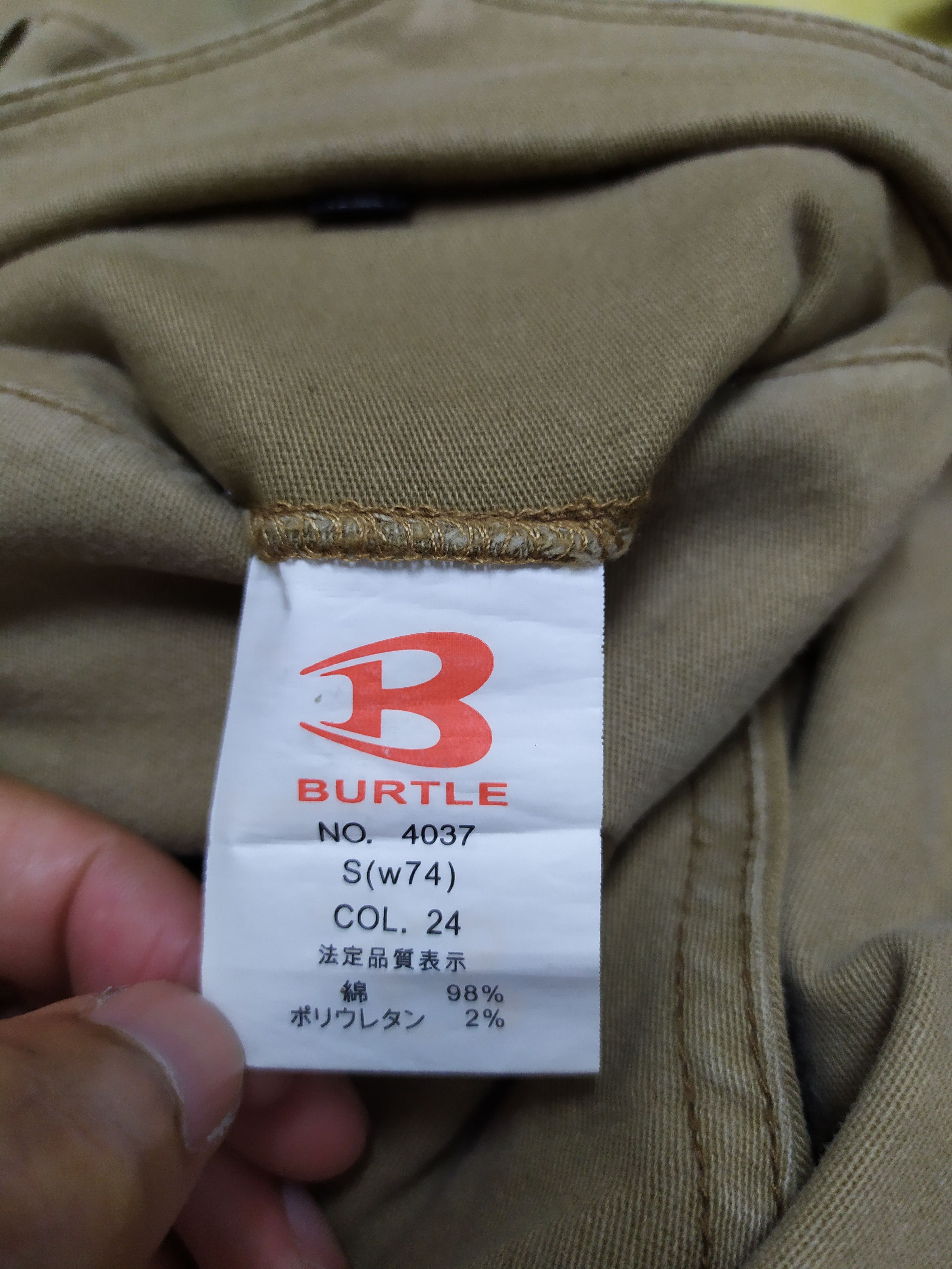 Japanese Brand Burtle Cargo Pants multipocket Size US 30 / EU 46 - 14 Thumbnail