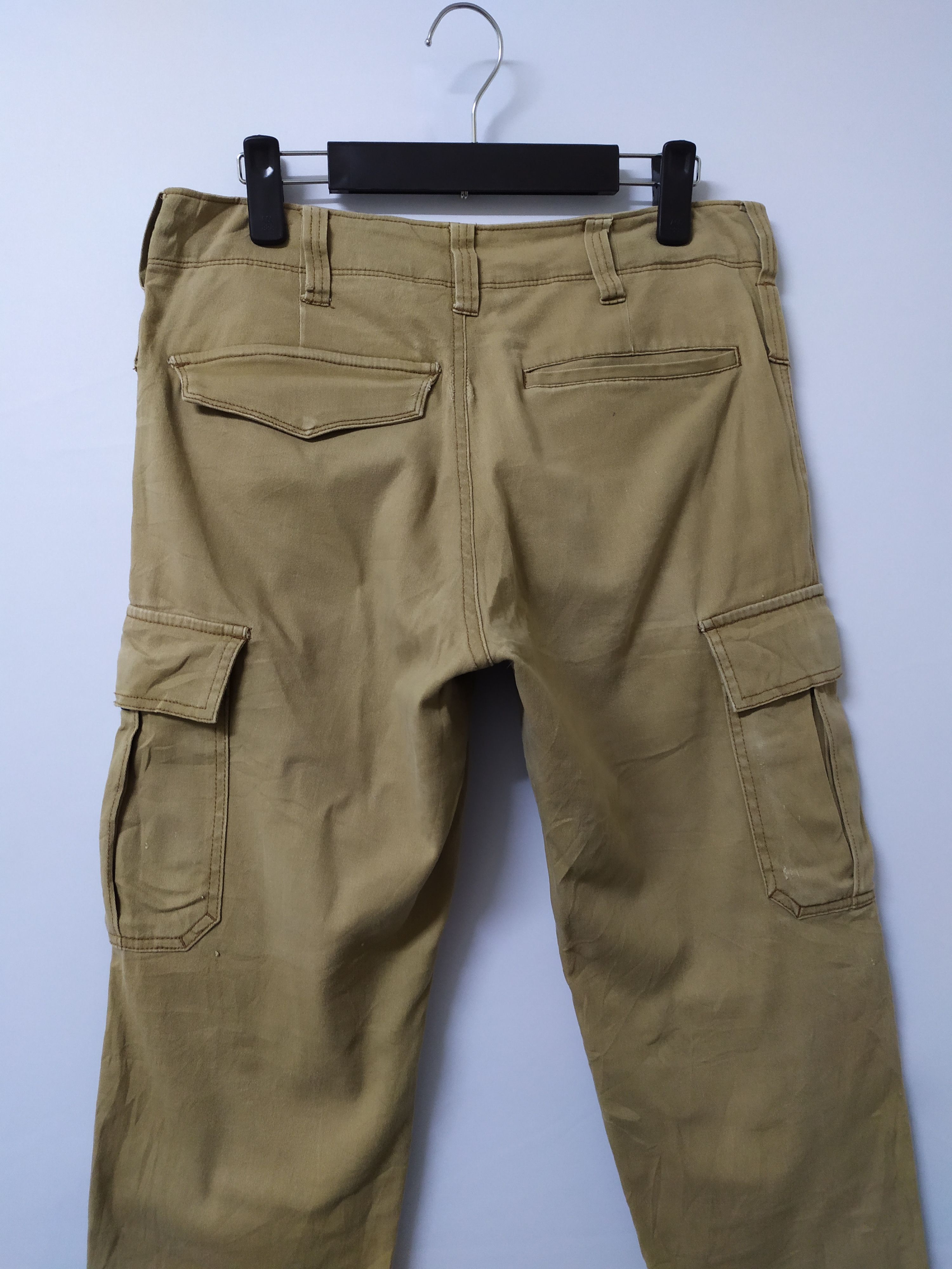 Japanese Brand Burtle Cargo Pants multipocket Size US 30 / EU 46 - 10 Thumbnail