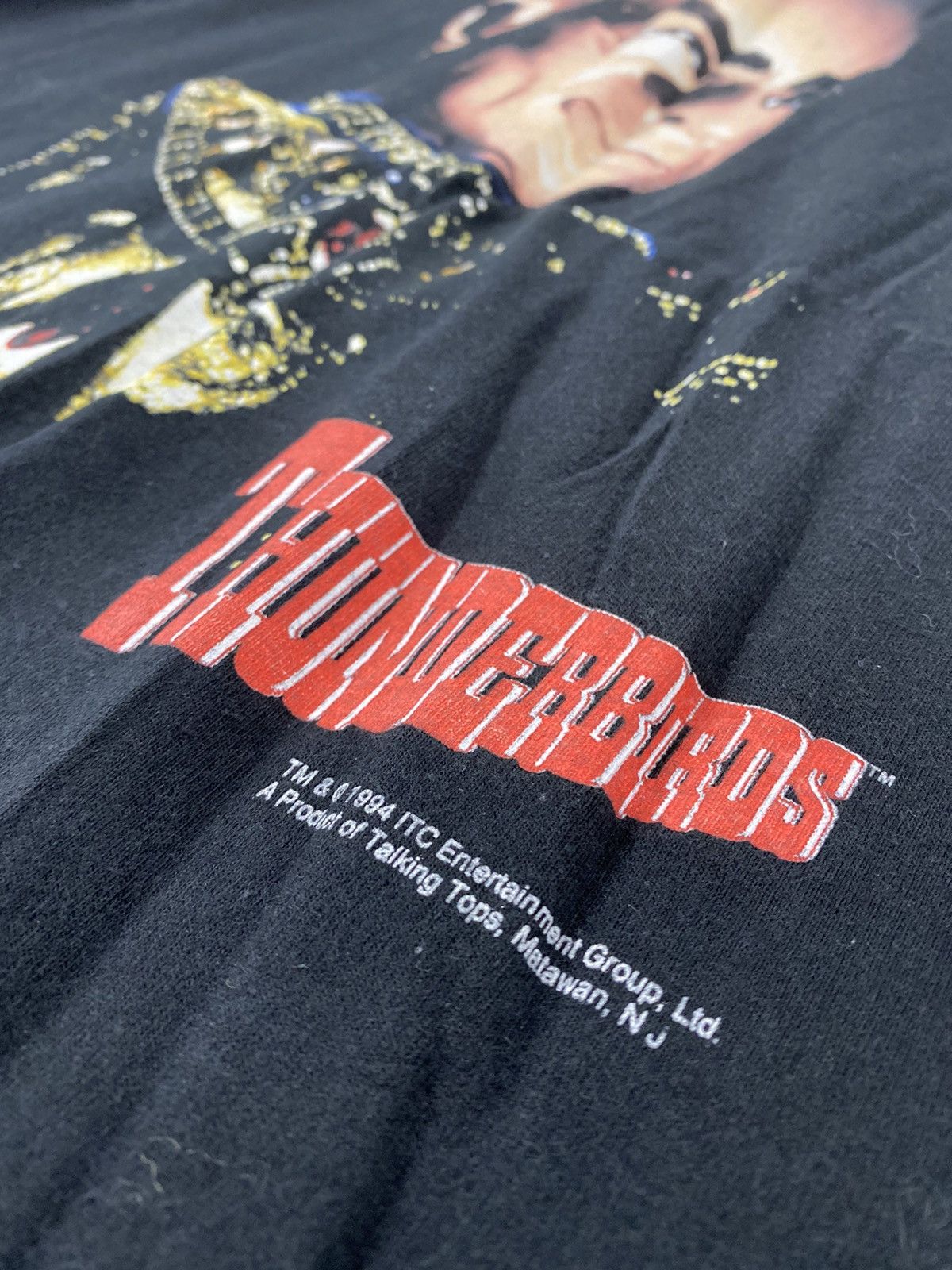 Vintage vintage 1994 thunderbirds the hood rare nice design t-shirts Size US L / EU 52-54 / 3 - 5 Thumbnail