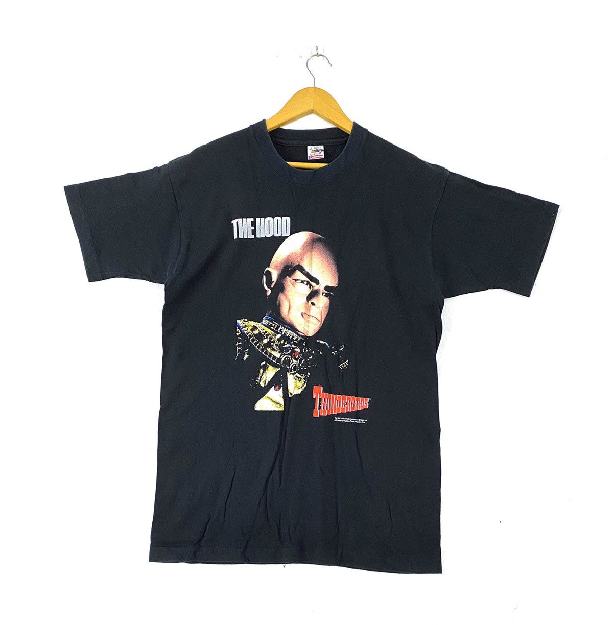 vintage 1994 thunderbirds the hood rare nice design t-shirts