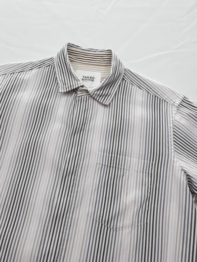 Takeo Kikuchi Takeo Kikuchi Stripe Shirt Size US M / EU 48-50 / 2 - 3 Thumbnail