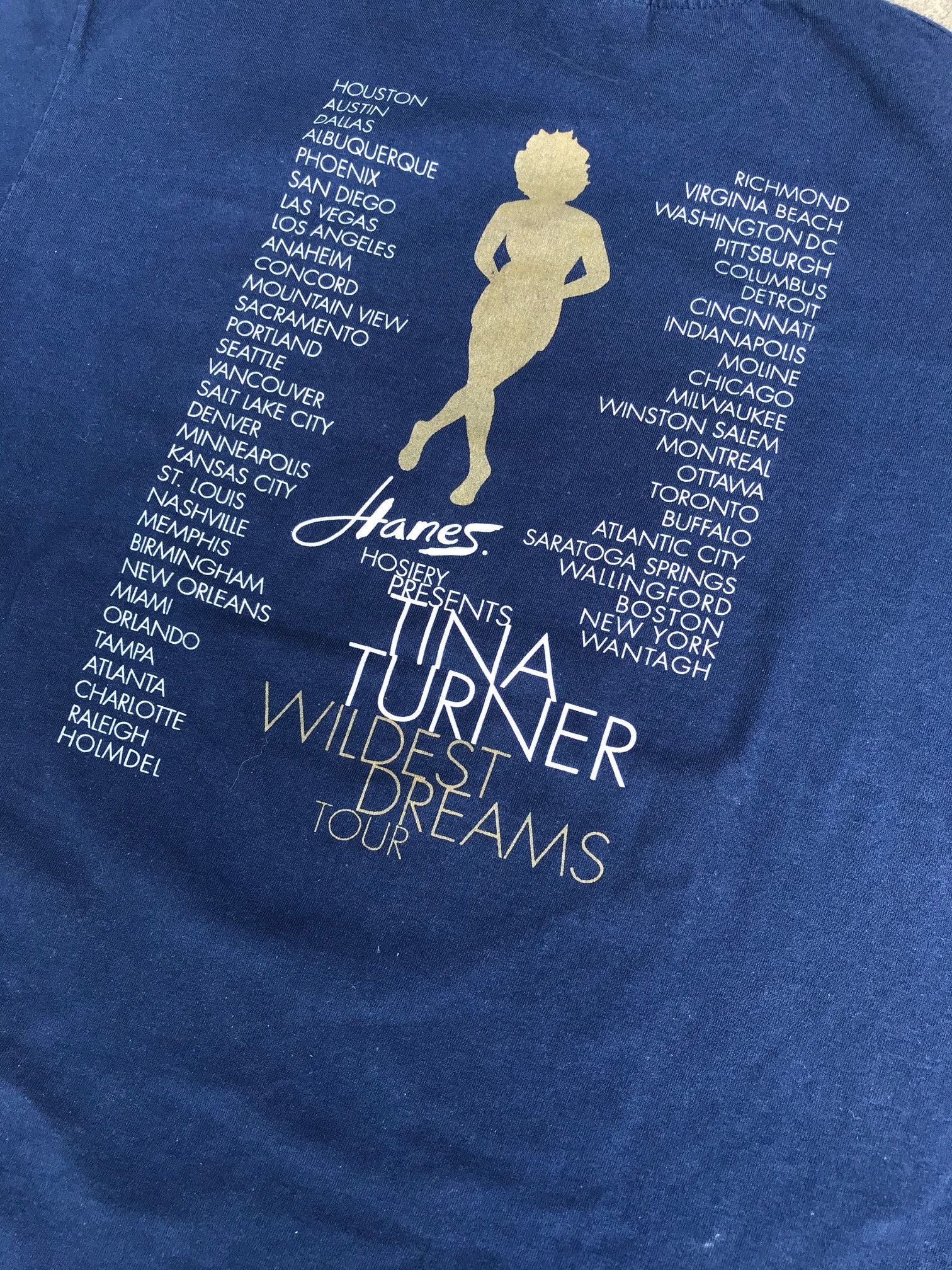 Band Tees Vintage 90s Tina Turner Tour Tee R&B Soul Size US L / EU 52-54 / 3 - 7 Thumbnail
