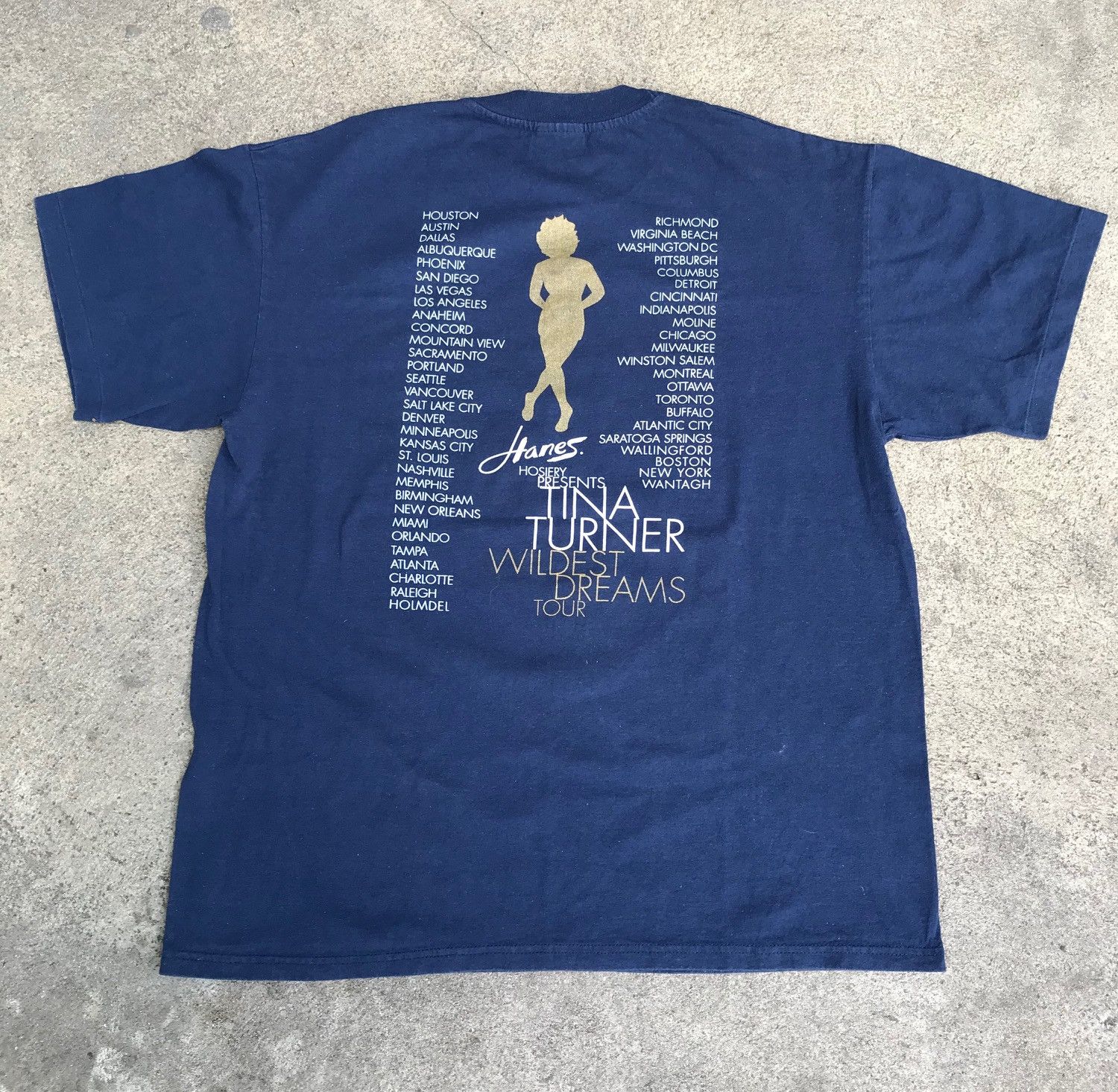 Band Tees Vintage 90s Tina Turner Tour Tee R&B Soul Size US L / EU 52-54 / 3 - 6 Thumbnail