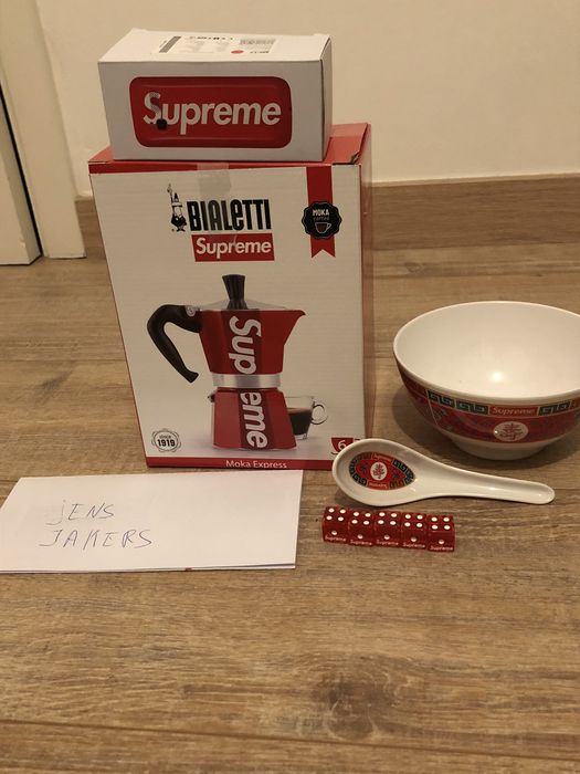 Supreme Longevity Soup Set Bowl and Spoon | Grailed