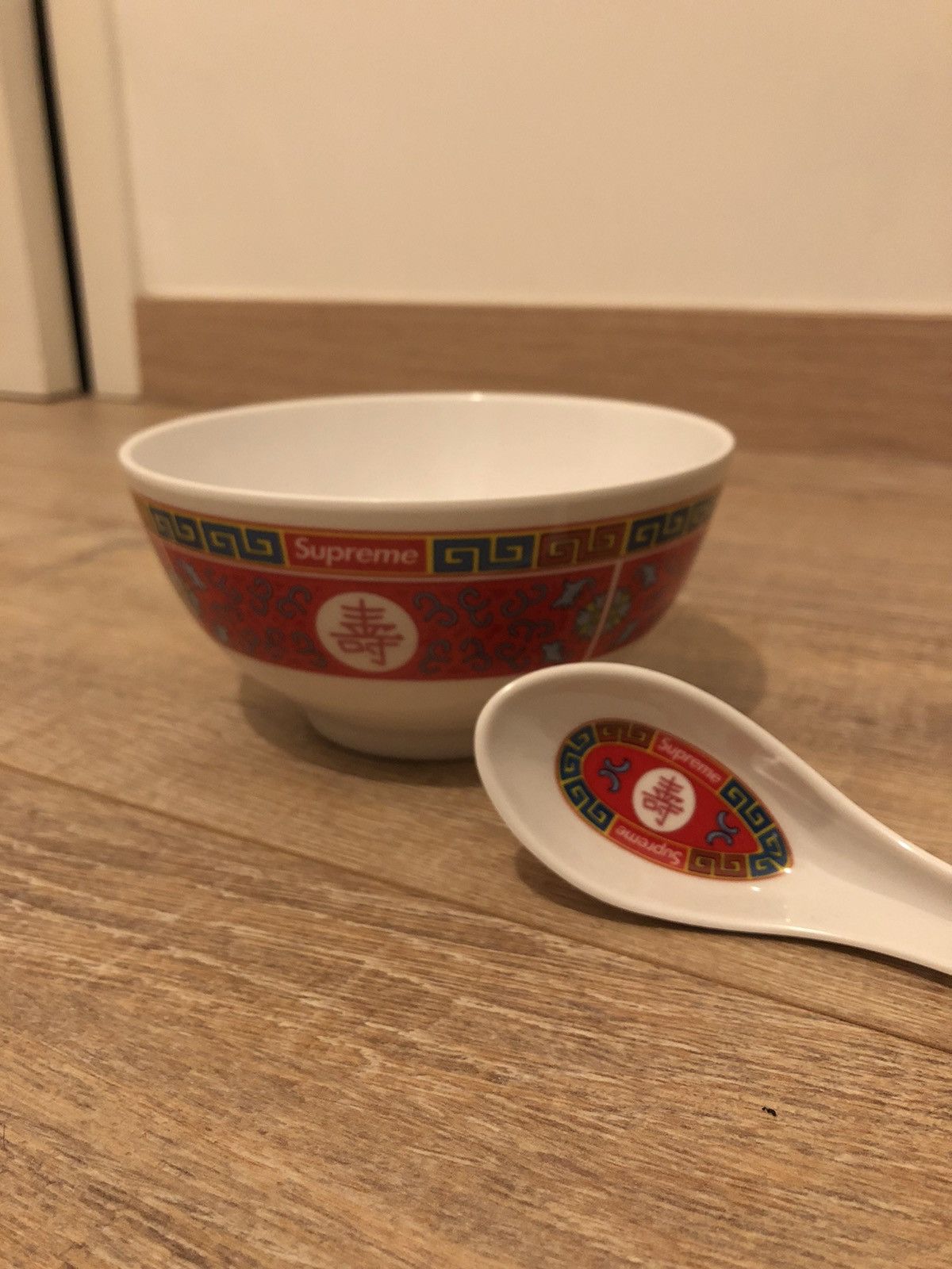 Supreme Longevity Soup Set Bowl and Spoon | Grailed