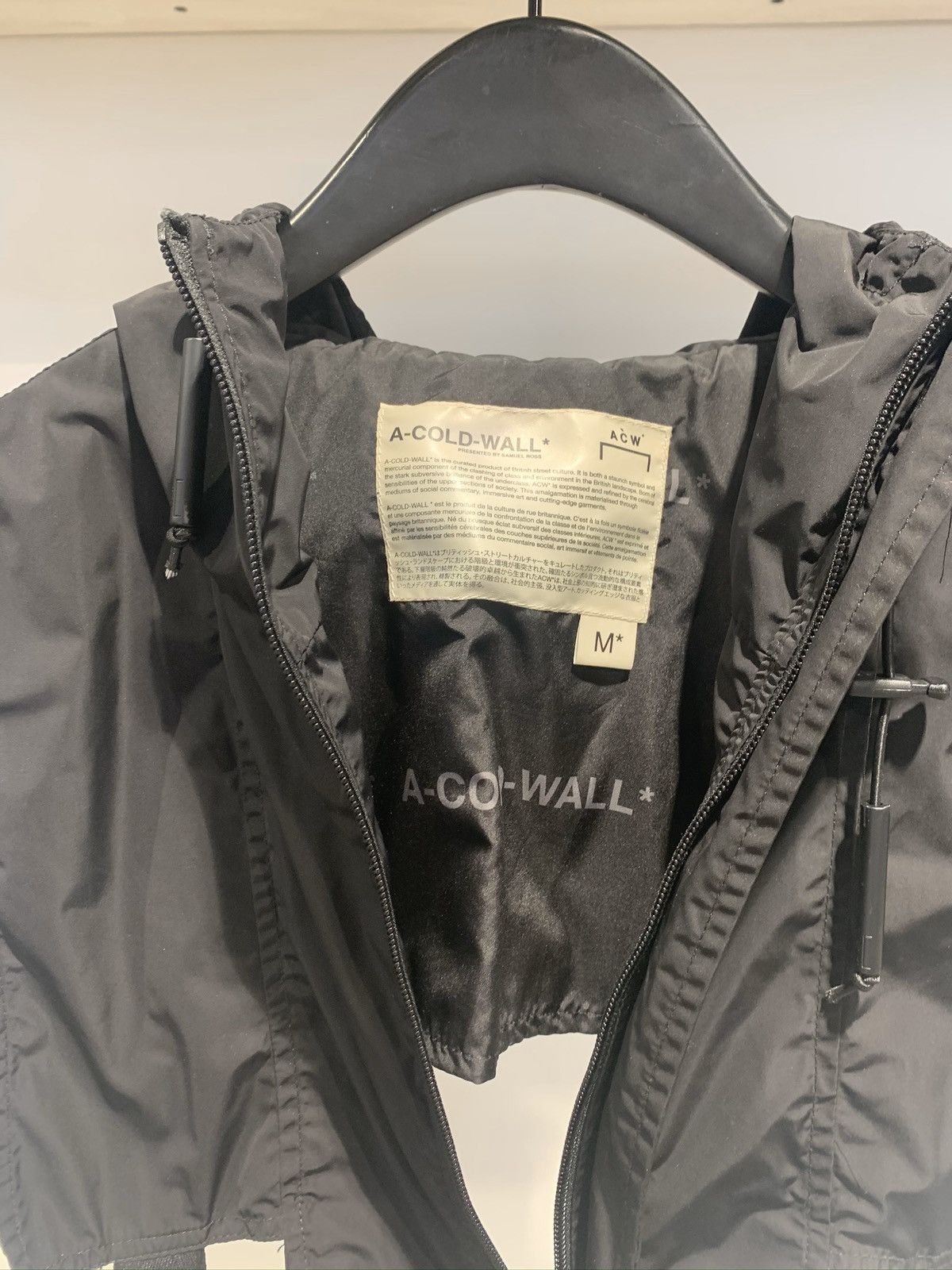 A-COLD-WALL* Hooded technical top Size US M / EU 48-50 / 2 - 4 Thumbnail