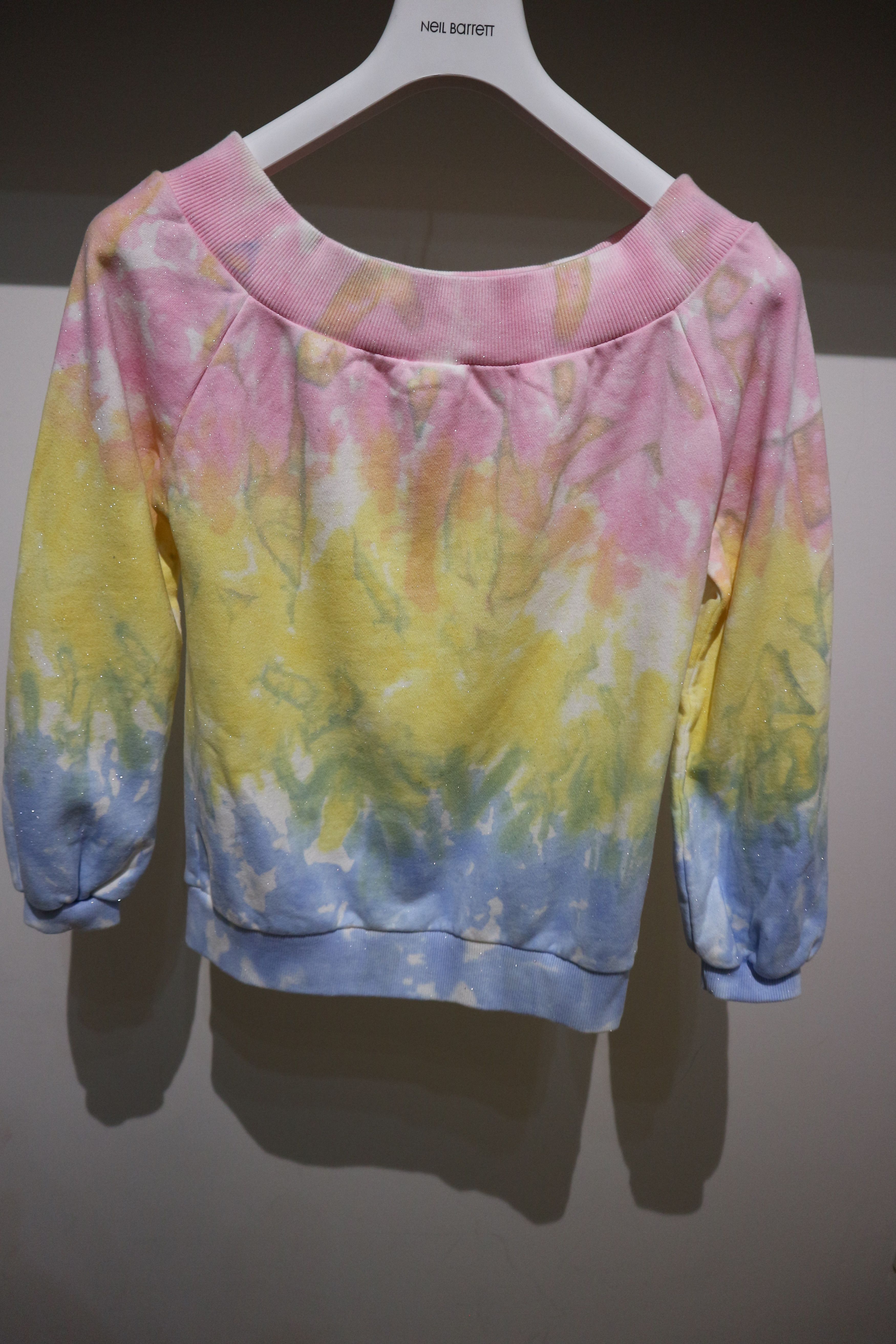 Faith Connexion glitter tie-dye sweatshirt Size US M / EU 48-50 / 2 - 8 Thumbnail