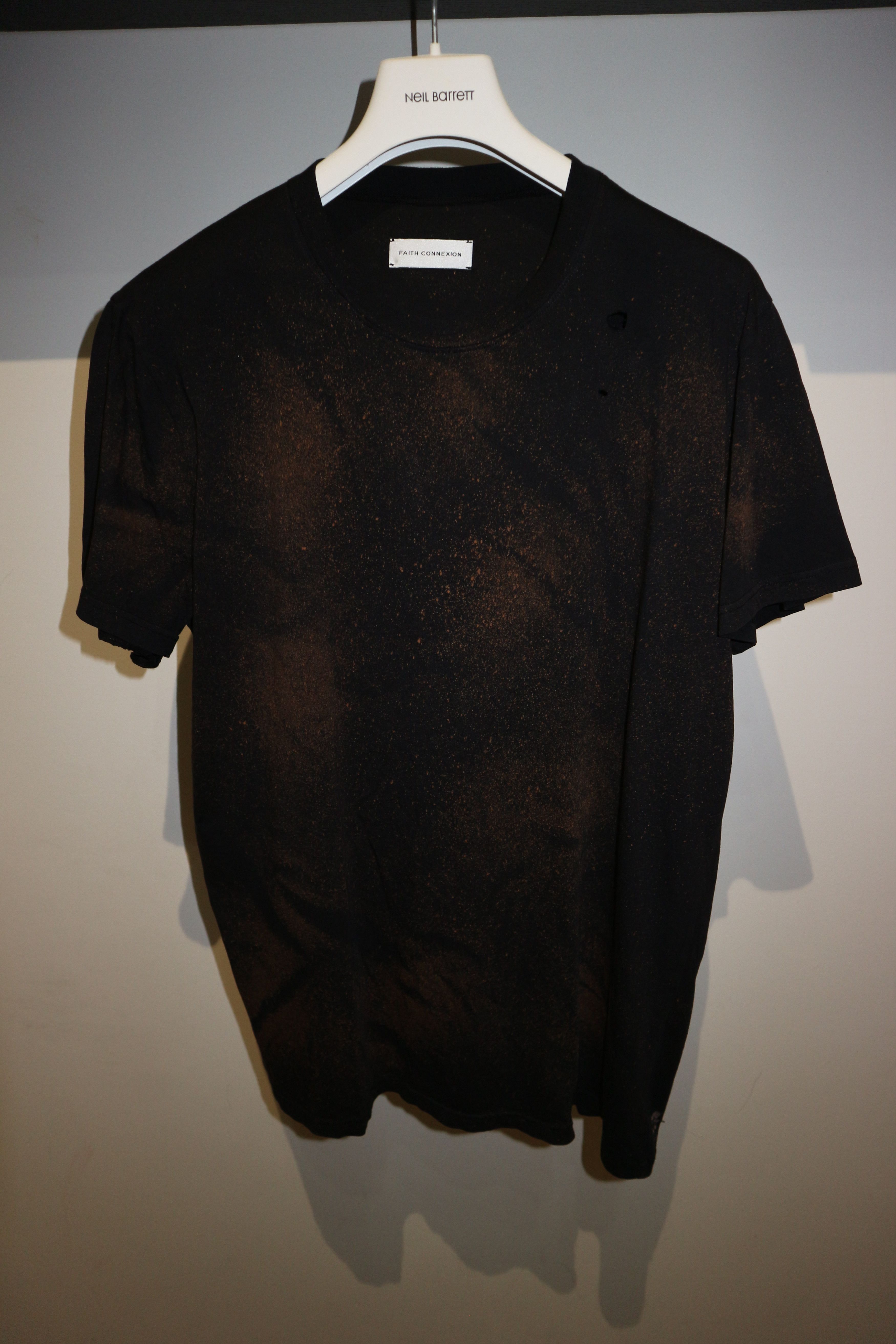 Faith Connexion Galaxy bleach destroy t-shirt Size US M / EU 48-50 / 2 - 2 Thumbnail