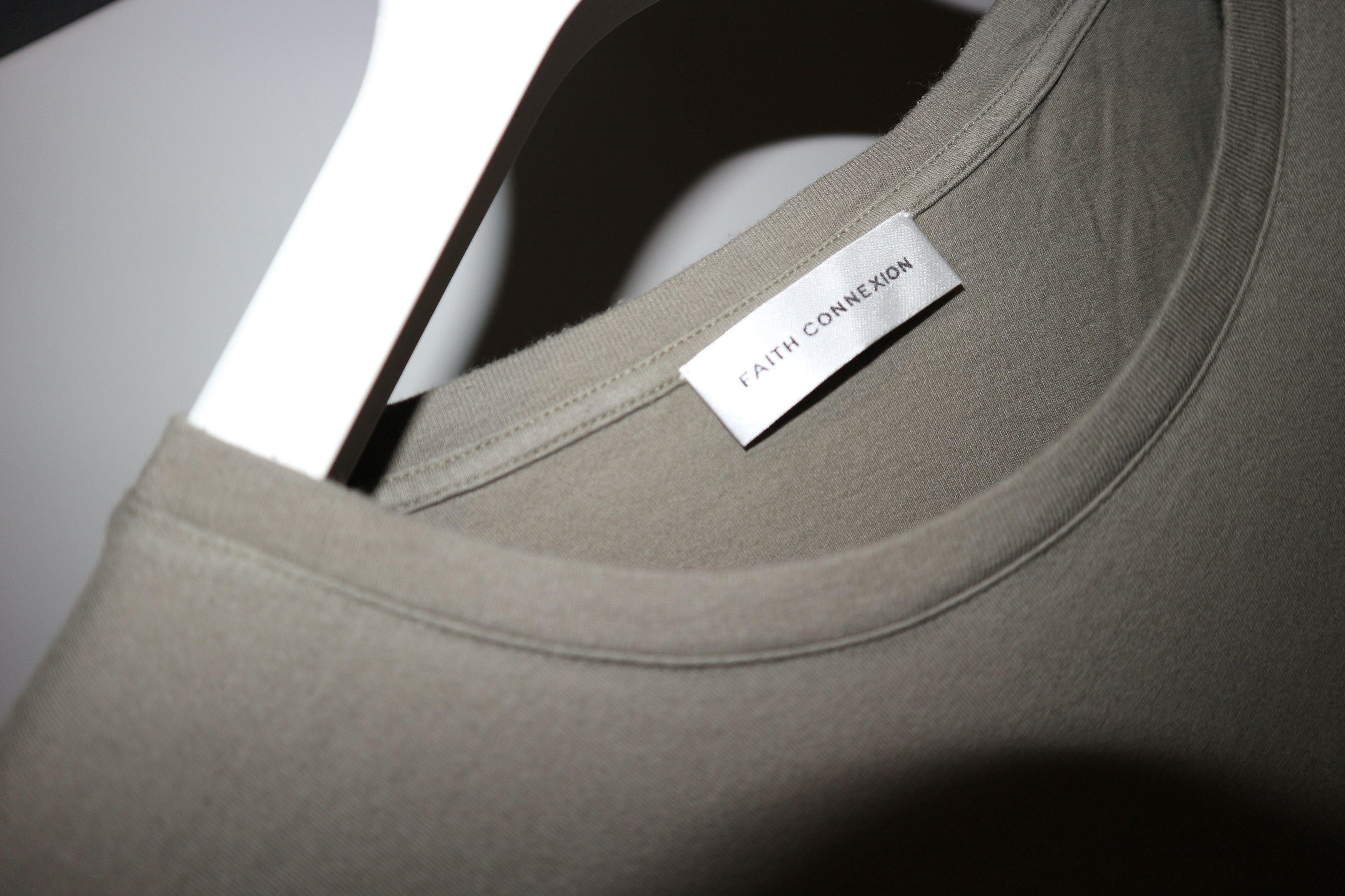 Faith Connexion khaki basic longsleeve tshirt Size US M / EU 48-50 / 2 - 8 Thumbnail