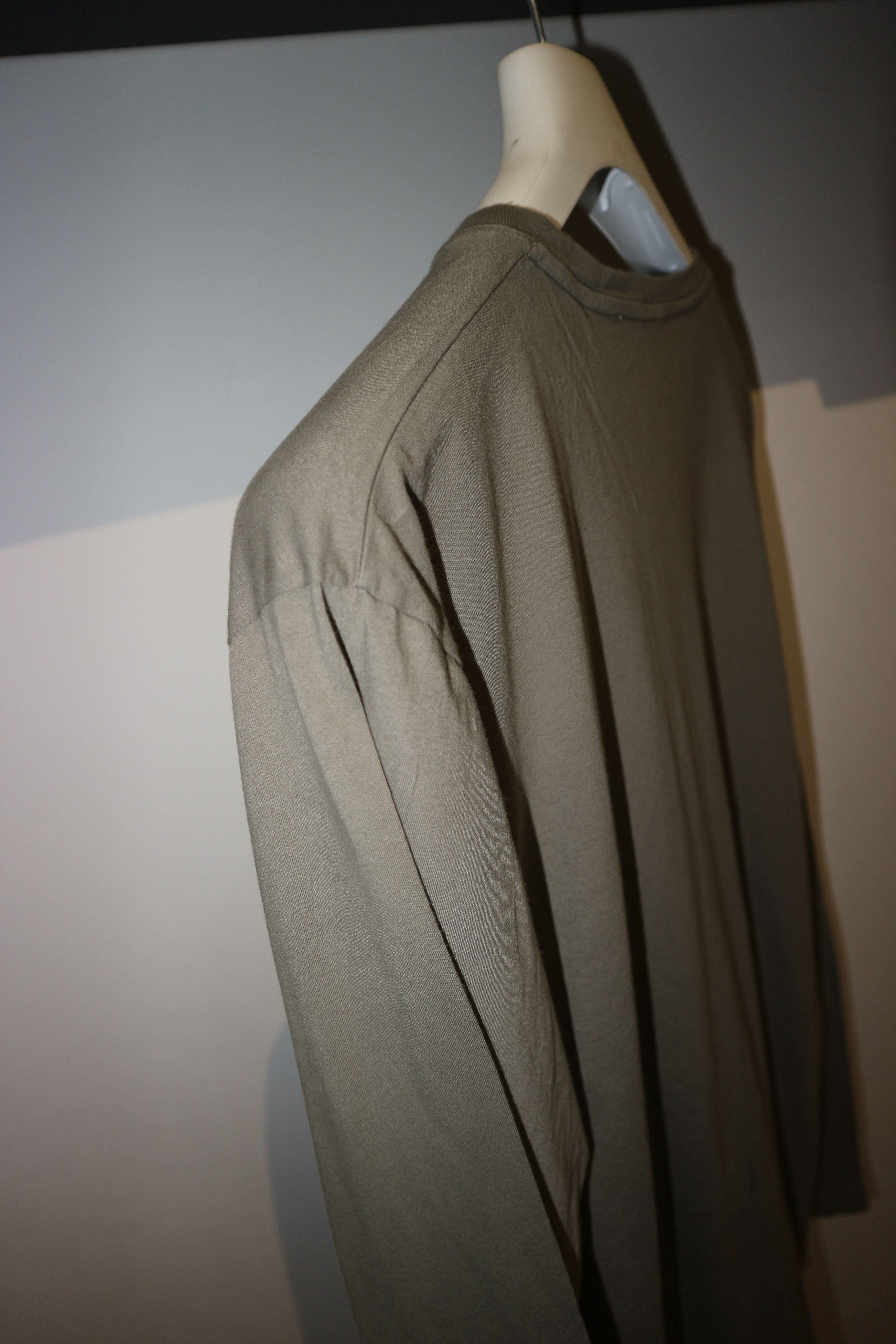 Faith Connexion khaki basic longsleeve tshirt Size US M / EU 48-50 / 2 - 7 Thumbnail
