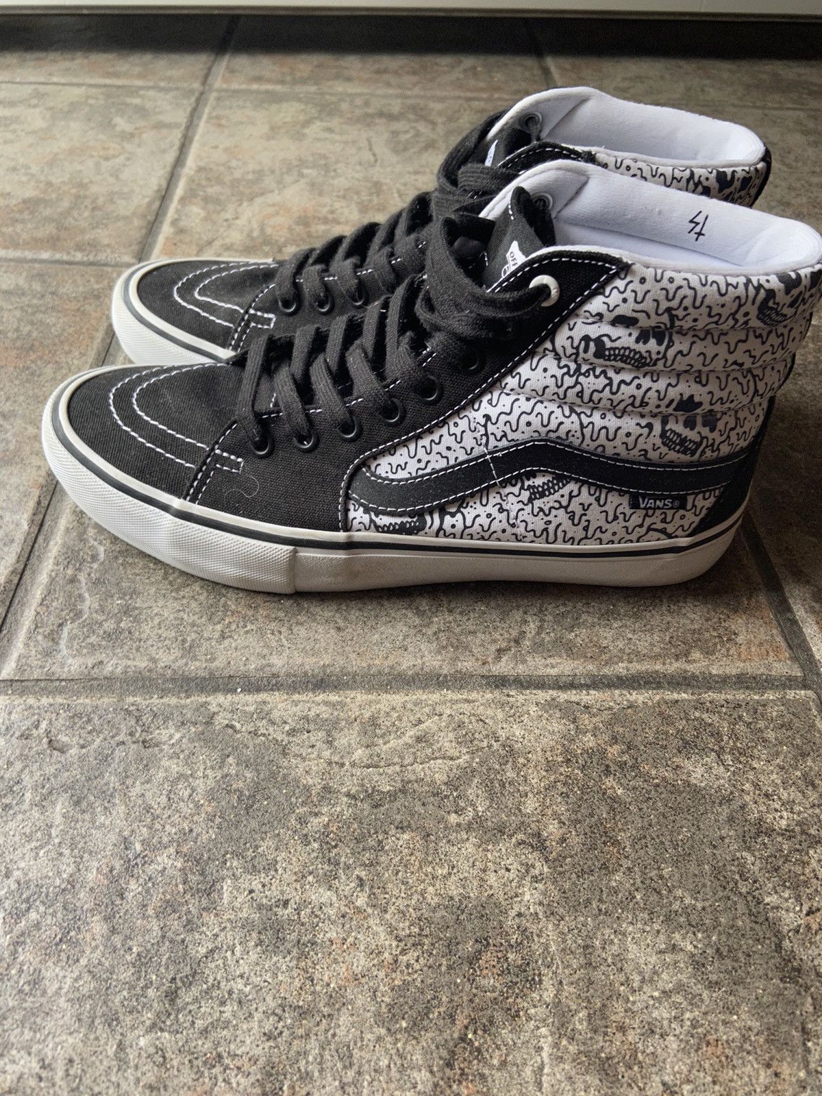 Vans Vans X Sketchy Tank sk8 hi Grailed