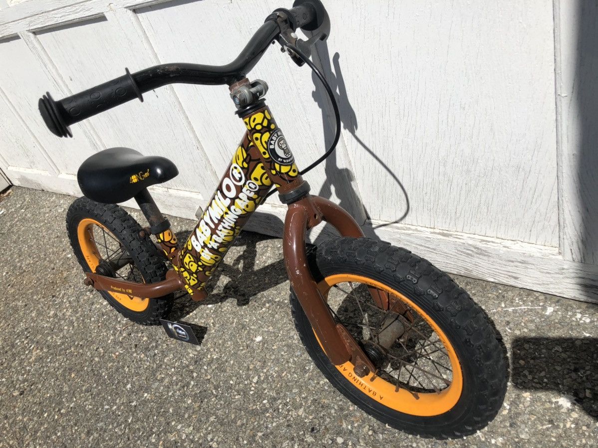 Bape Bape Brown Baby Milo Kids Training Bicycle Size ONE SIZE - 8 Thumbnail