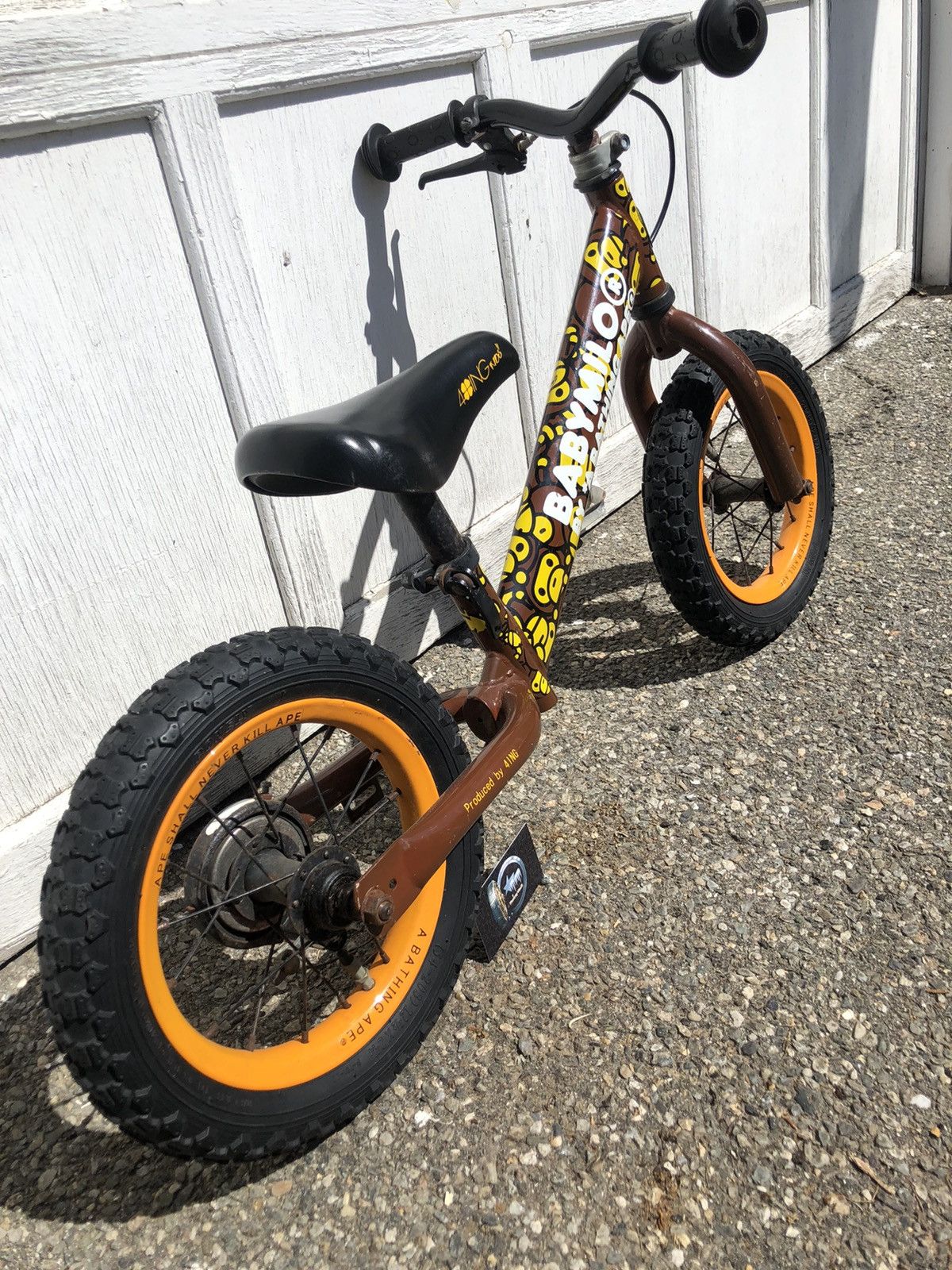 Bape Bape Brown Baby Milo Kids Training Bicycle Size ONE SIZE - 2 Thumbnail