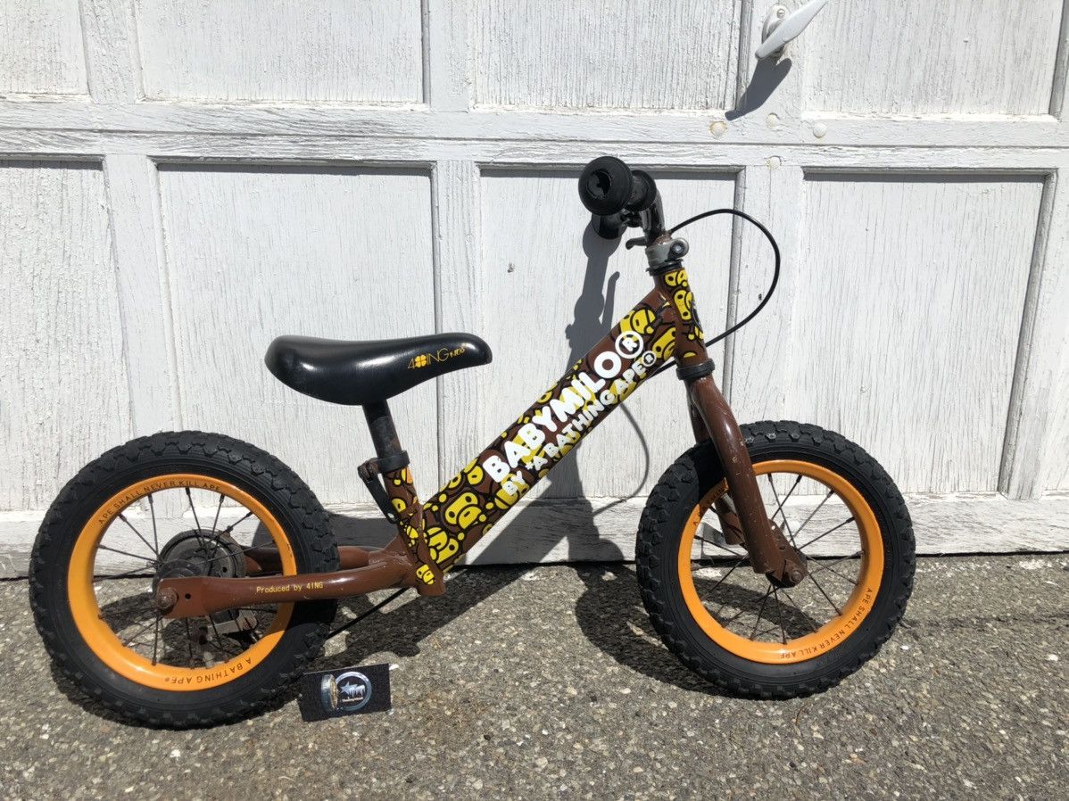 Bape Bape Brown Baby Milo Kids Training Bicycle Size ONE SIZE - 1 Thumbnail