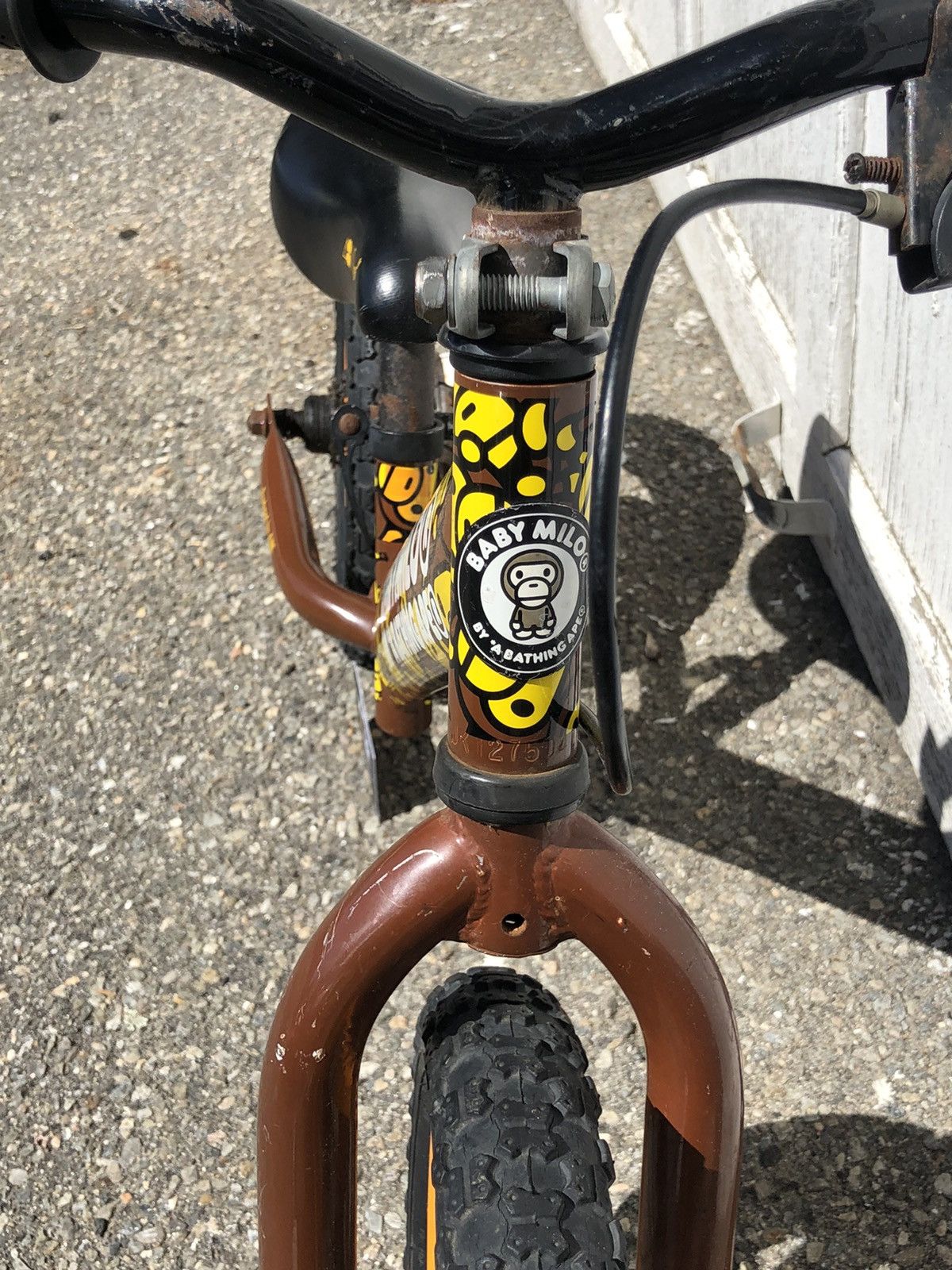 Bape Bape Brown Baby Milo Kids Training Bicycle Size ONE SIZE - 9 Thumbnail