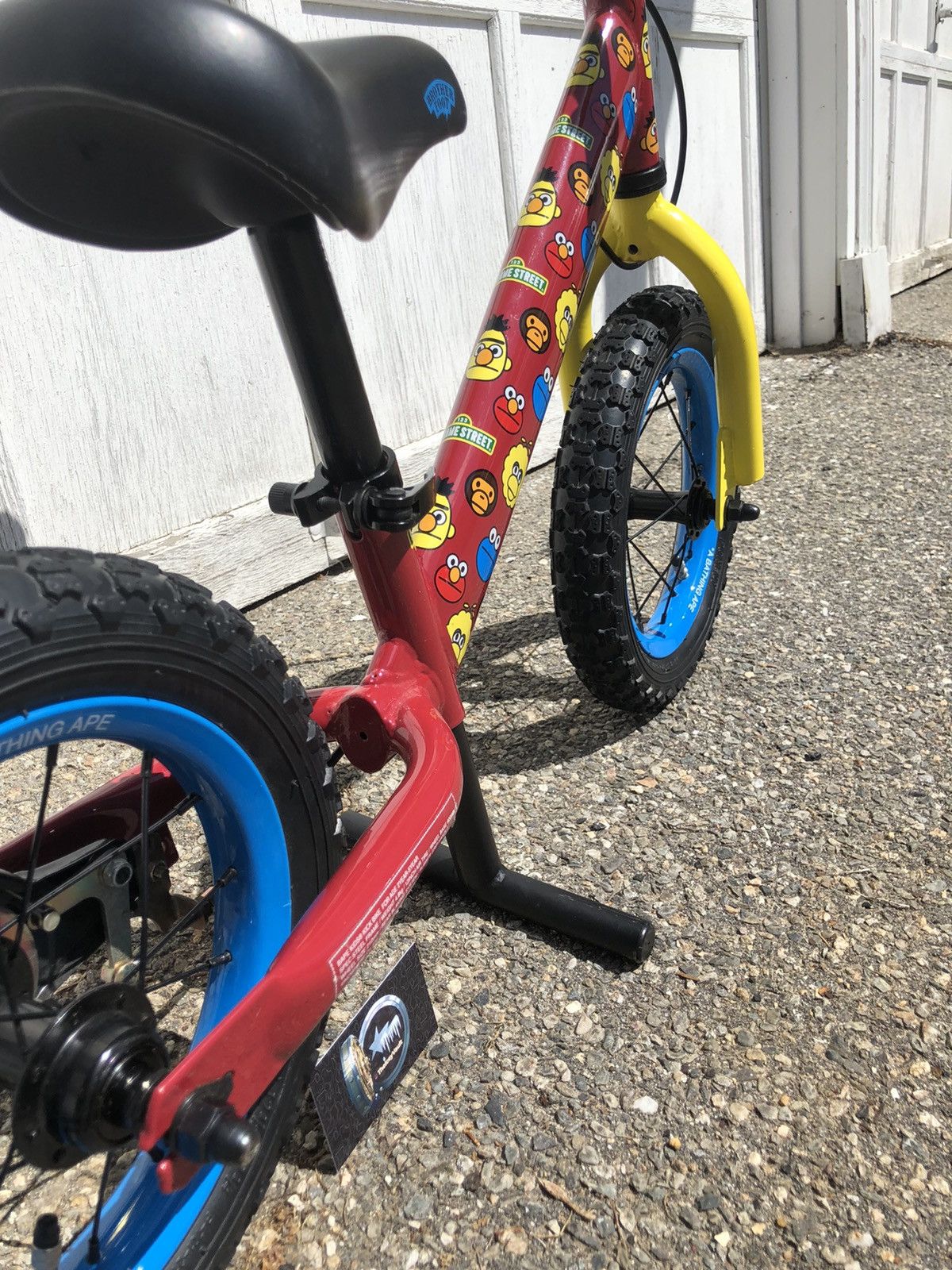 Bape Bape x Sesame Street Kids Training Bicycle Size ONE SIZE - 4 Thumbnail