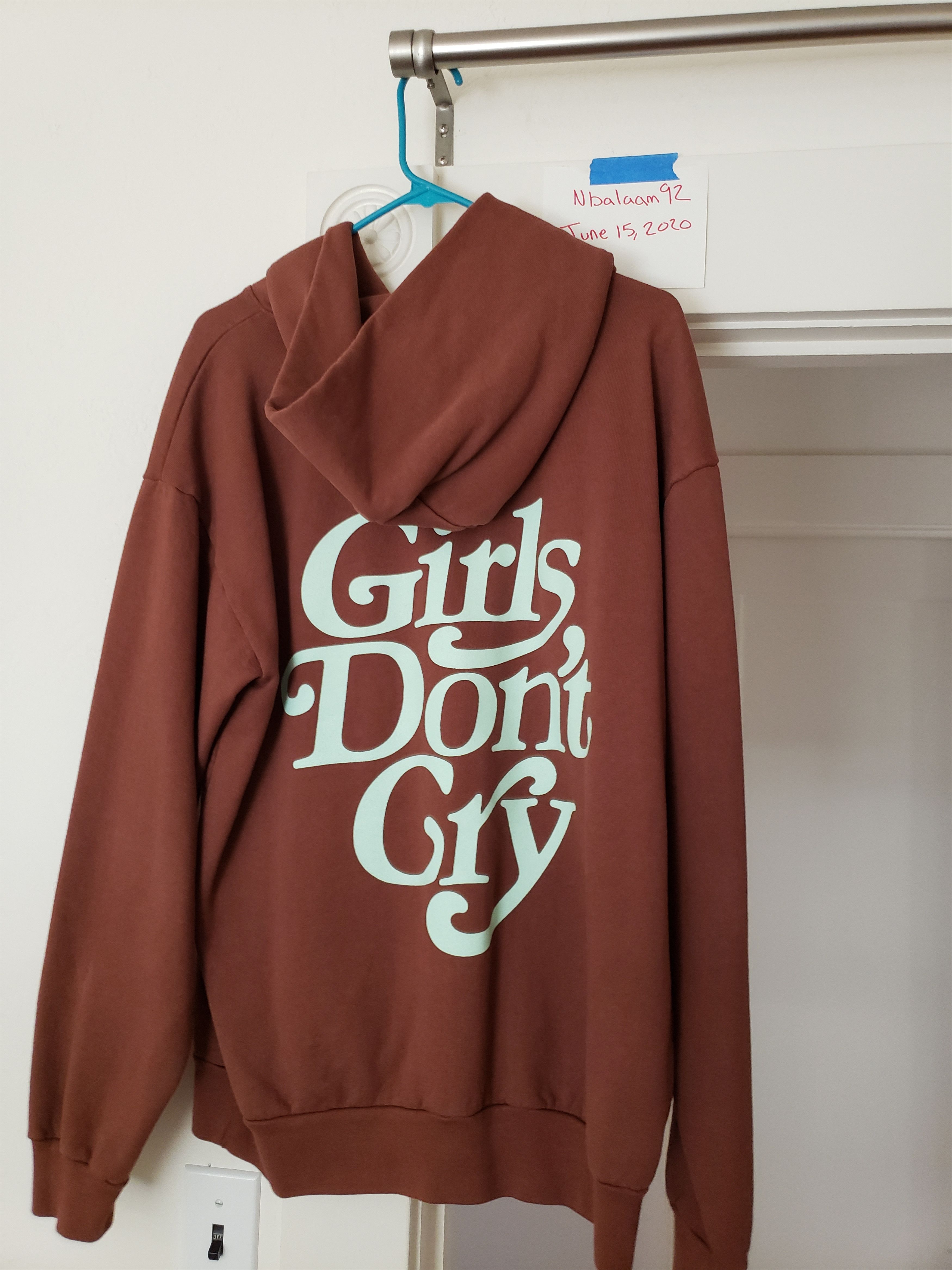 Girls Dont Cry Girls Don't Cry Logo Hoodie | Grailed