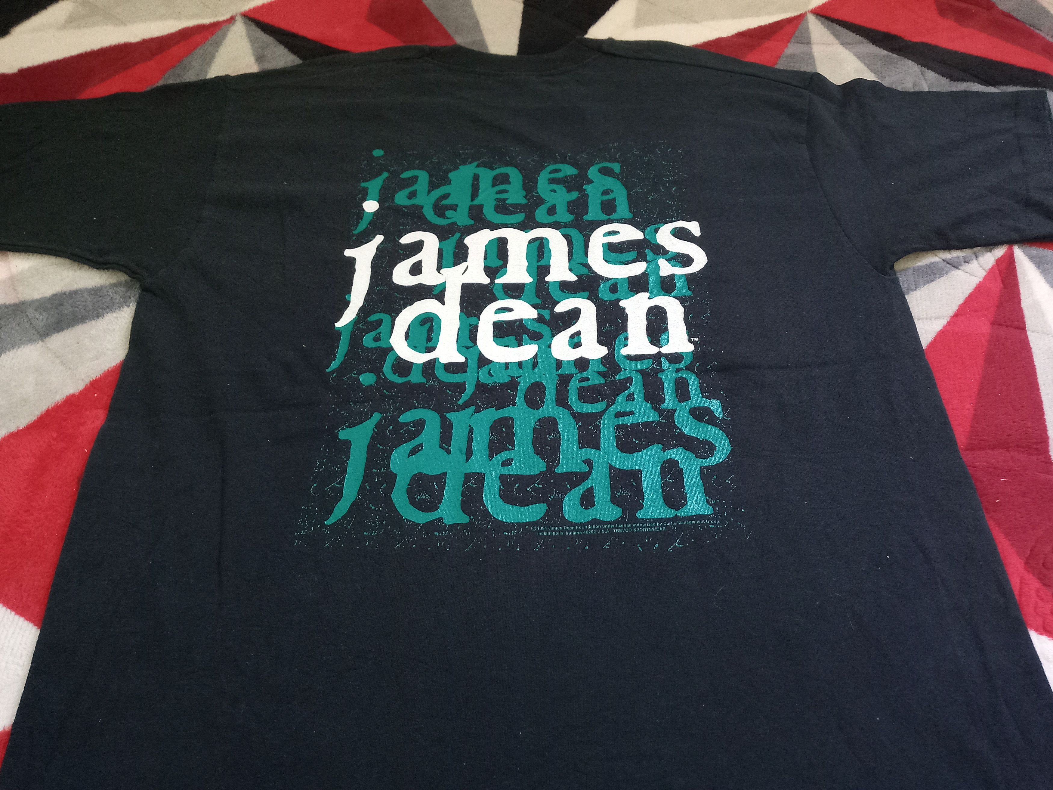 Band Tees × Vintage Vintage James Dean actor t shirt Size US XL / EU 56 / 4 - 4 Thumbnail