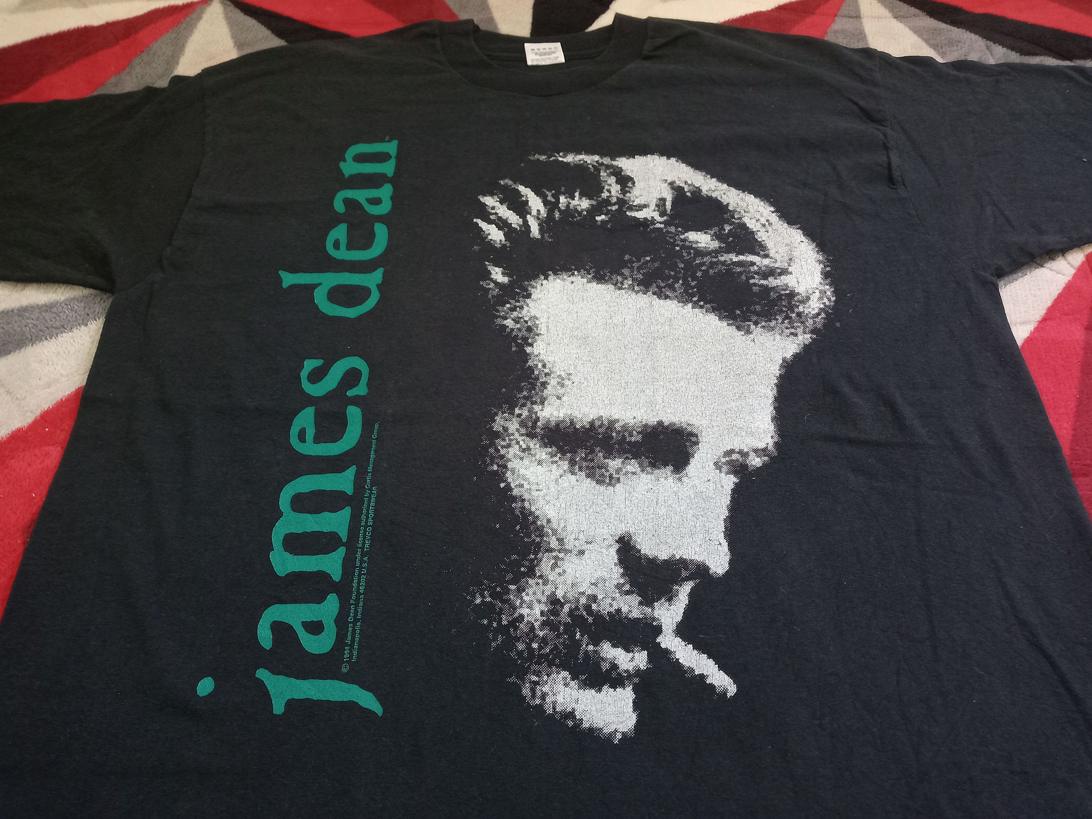 Band Tees × Vintage Vintage James Dean actor t shirt Size US XL / EU 56 / 4 - 1 Thumbnail