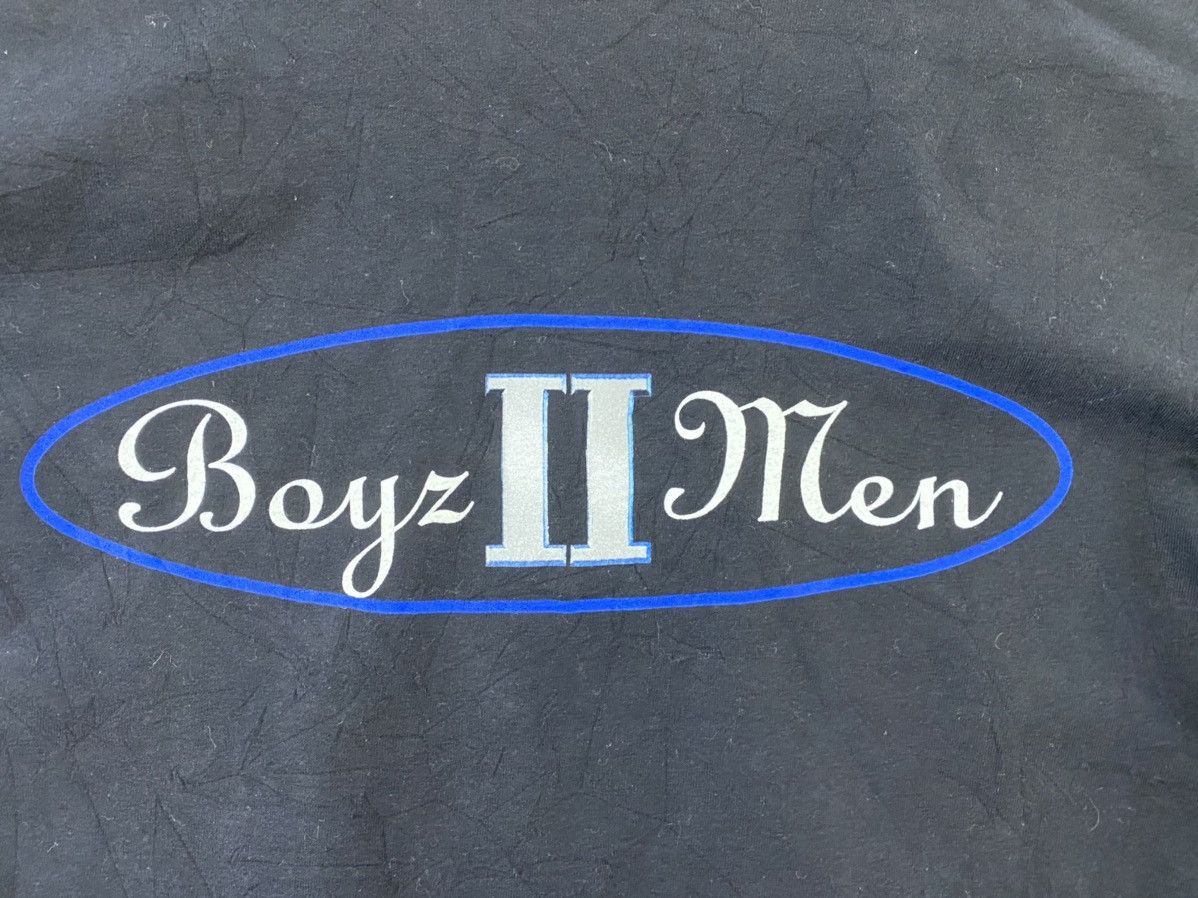 Band Tees vintage 2000 boyz ii men raptees album hiphop soul t-shirts Size US L / EU 52-54 / 3 - 8 Thumbnail