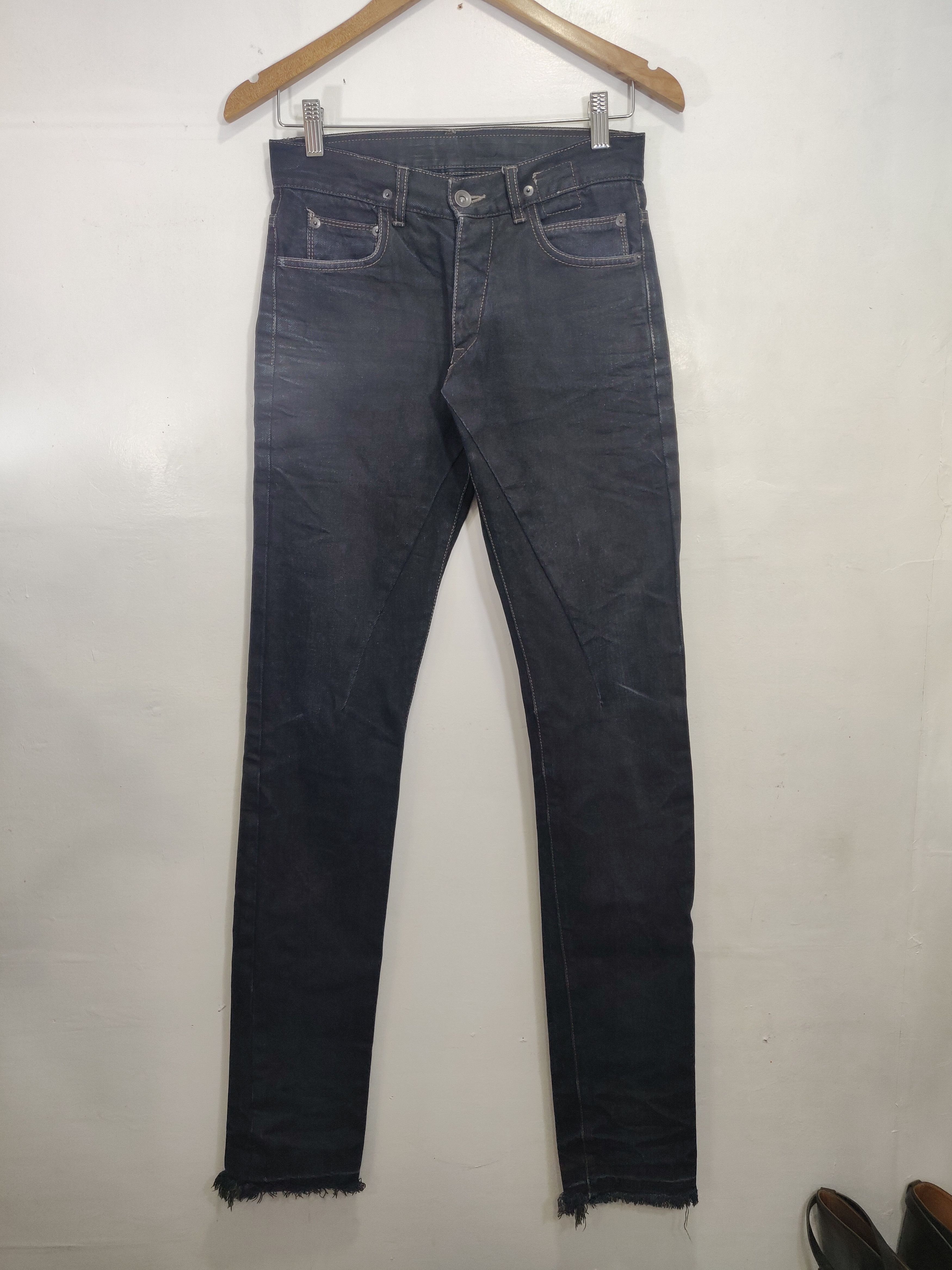 Rick Owens - Distressed detroit dust jeans - Du9353