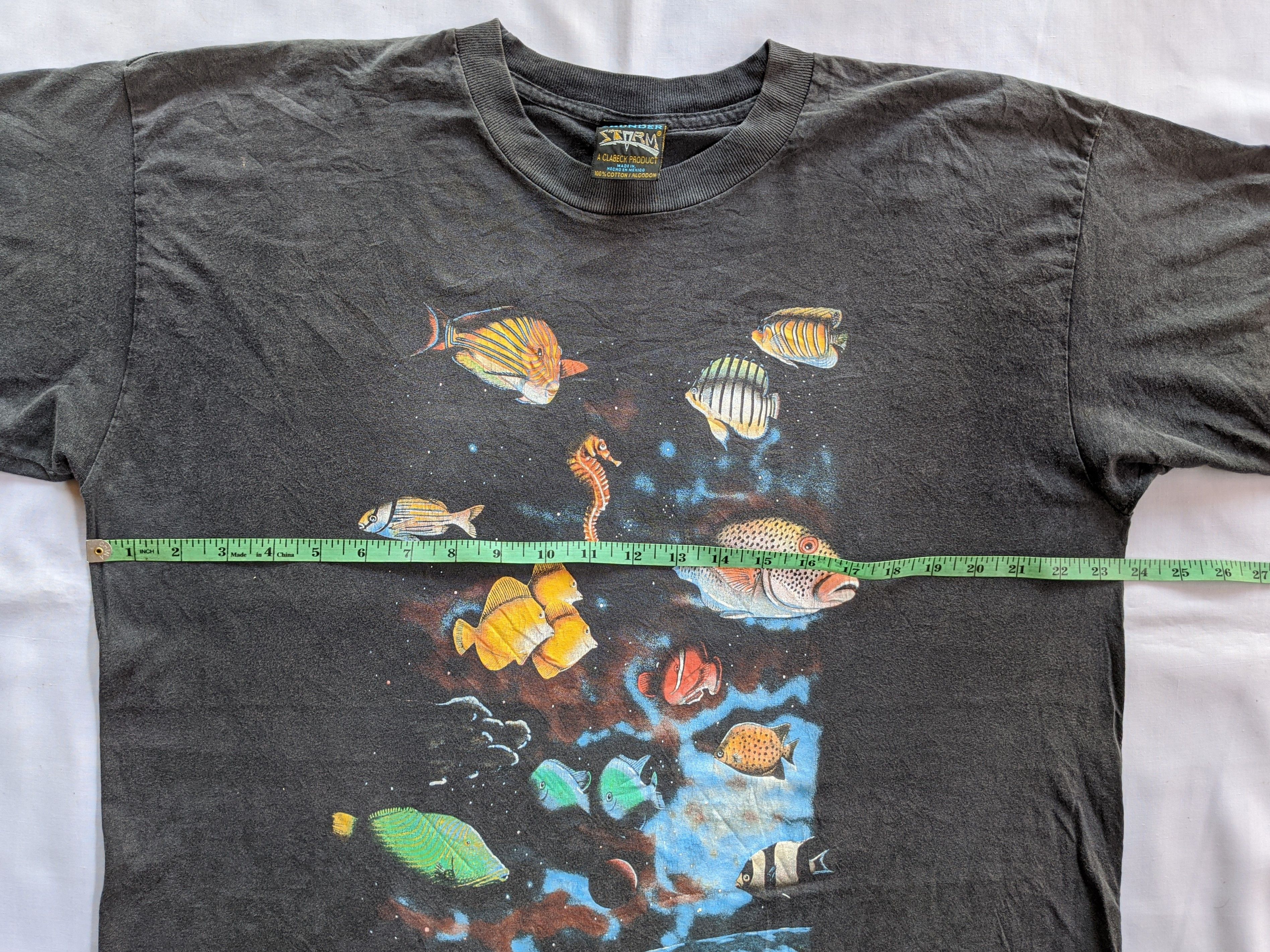 Habitat × Vintage Vintage 90s habitat/animal tee Sea fish Size US XL / EU 56 / 4 - 5 Thumbnail