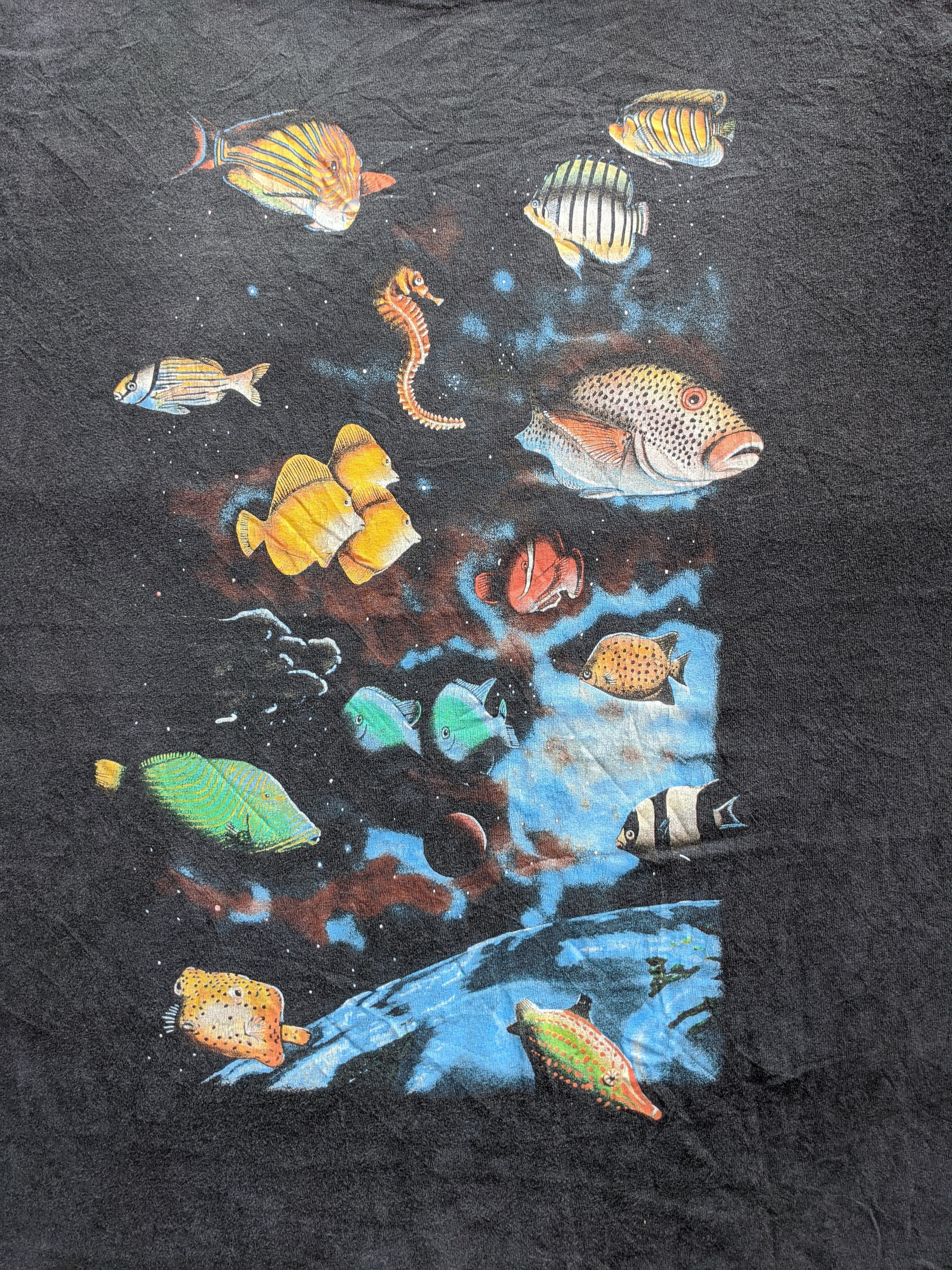Habitat × Vintage Vintage 90s habitat/animal tee Sea fish Size US XL / EU 56 / 4 - 3 Thumbnail