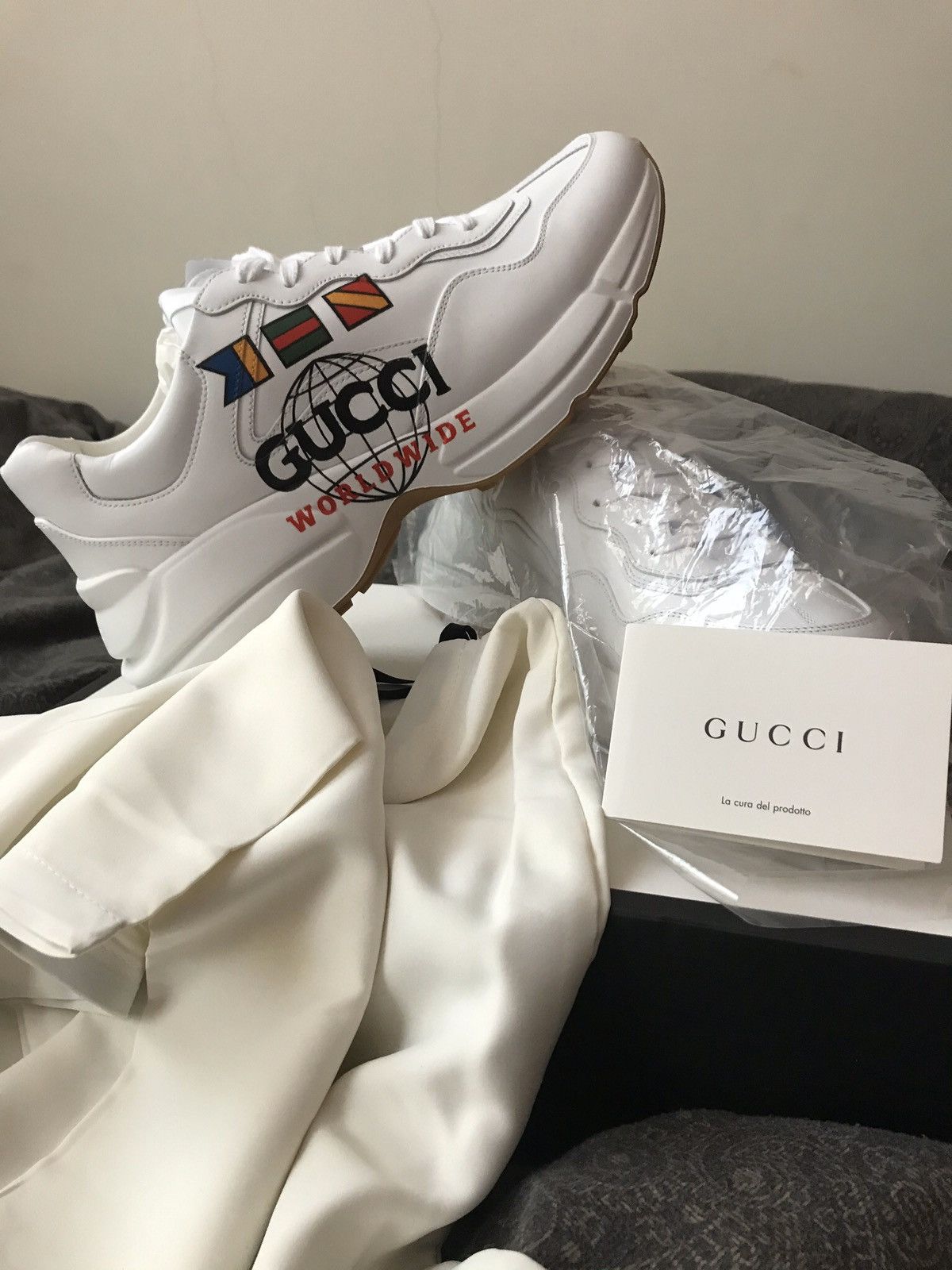 Gucci Gucci Apollo Great White sz. 43 Grailed