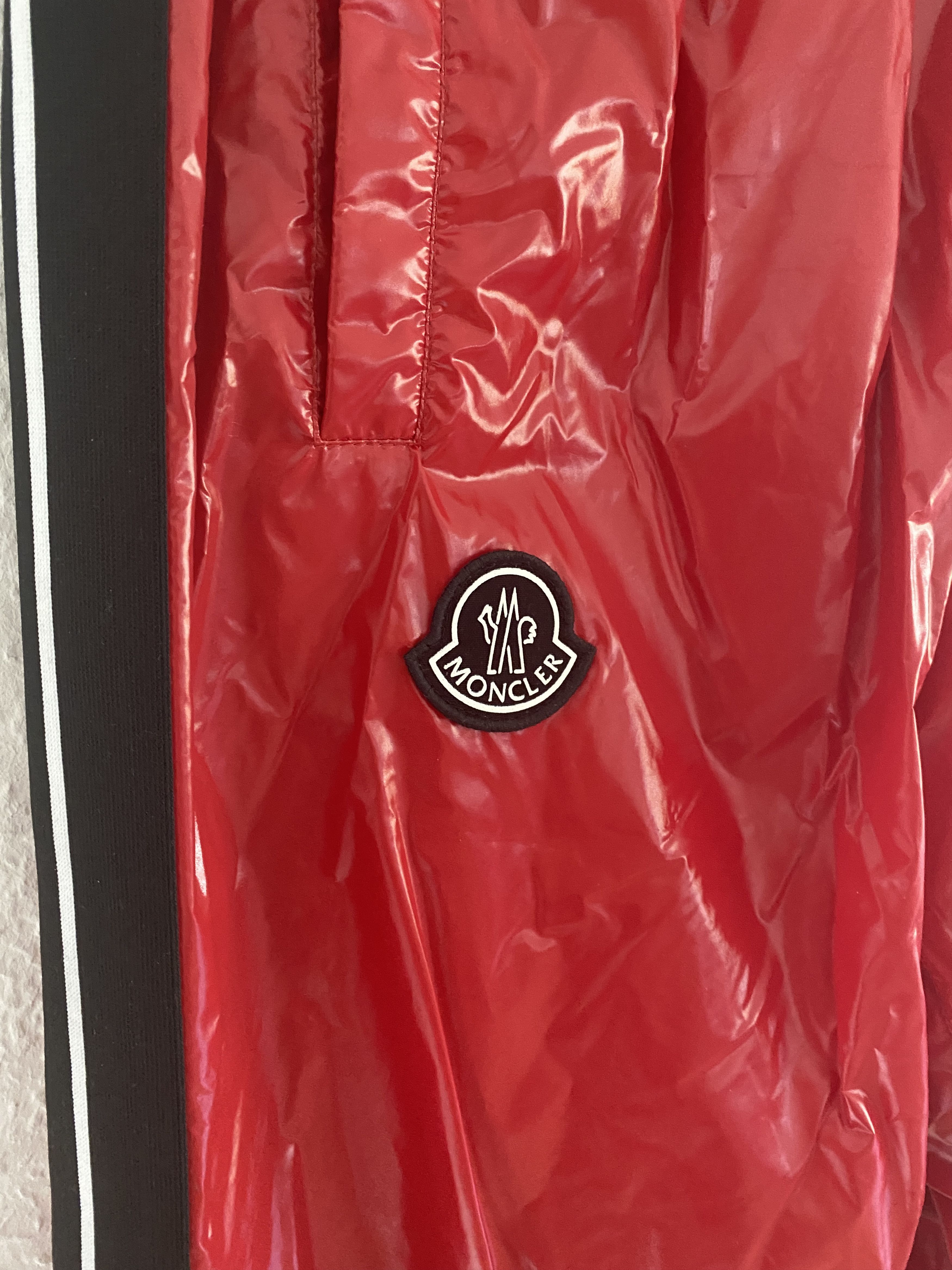 Moncler × Palm Angels 08 Moncler Genius x Palm Angels Red Trackpant Size US 34 / EU 50 - 3 Thumbnail