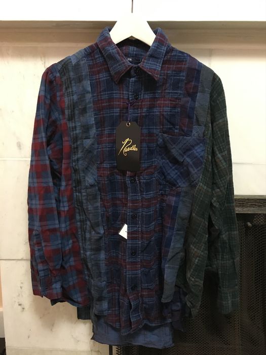 Needles 7 Cuts Flannel Shirt | Grailed