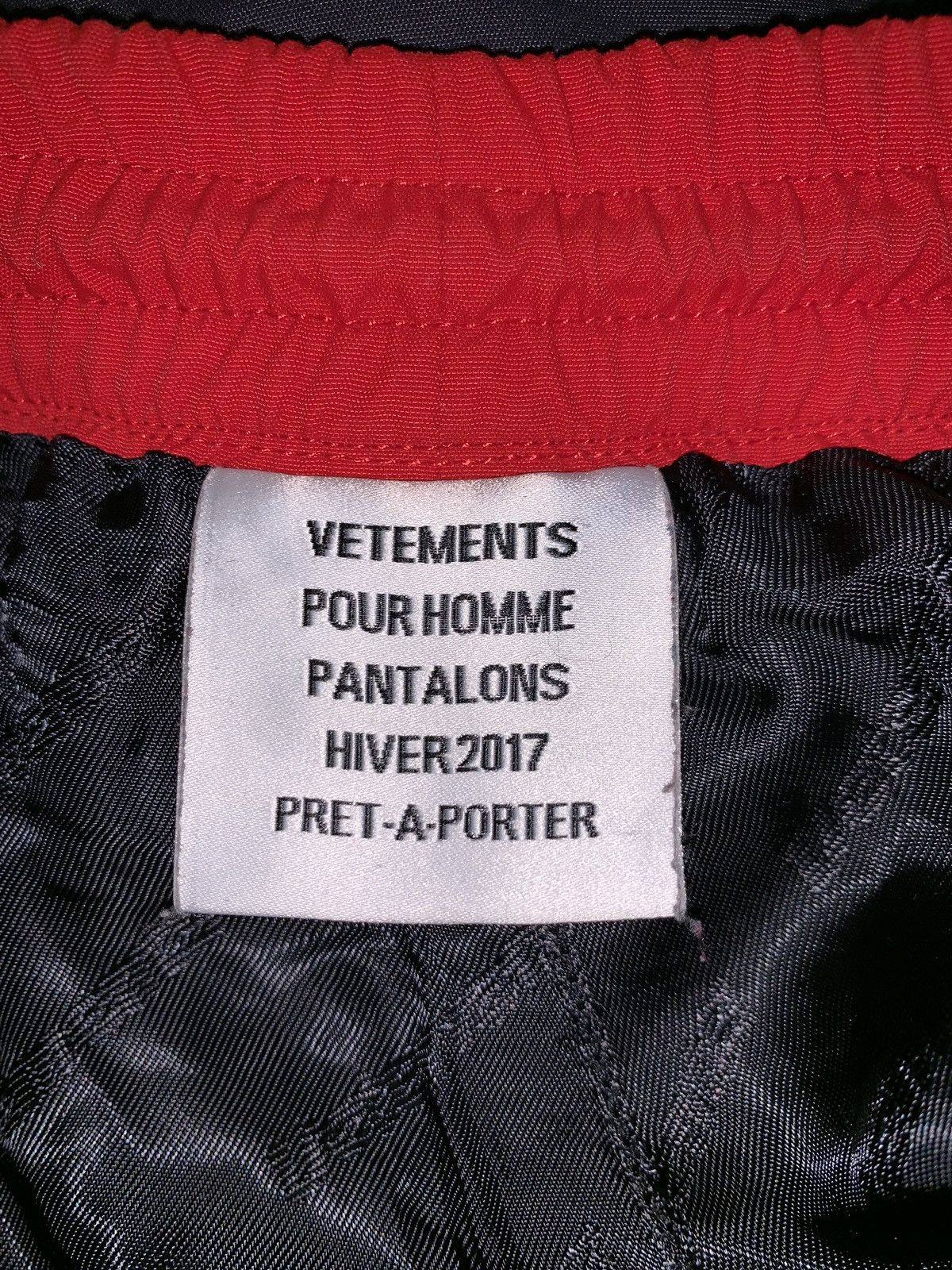Vetements Pour Homme Unidad Hombres Track Pants Size US 30 / EU 46 - 4 Thumbnail