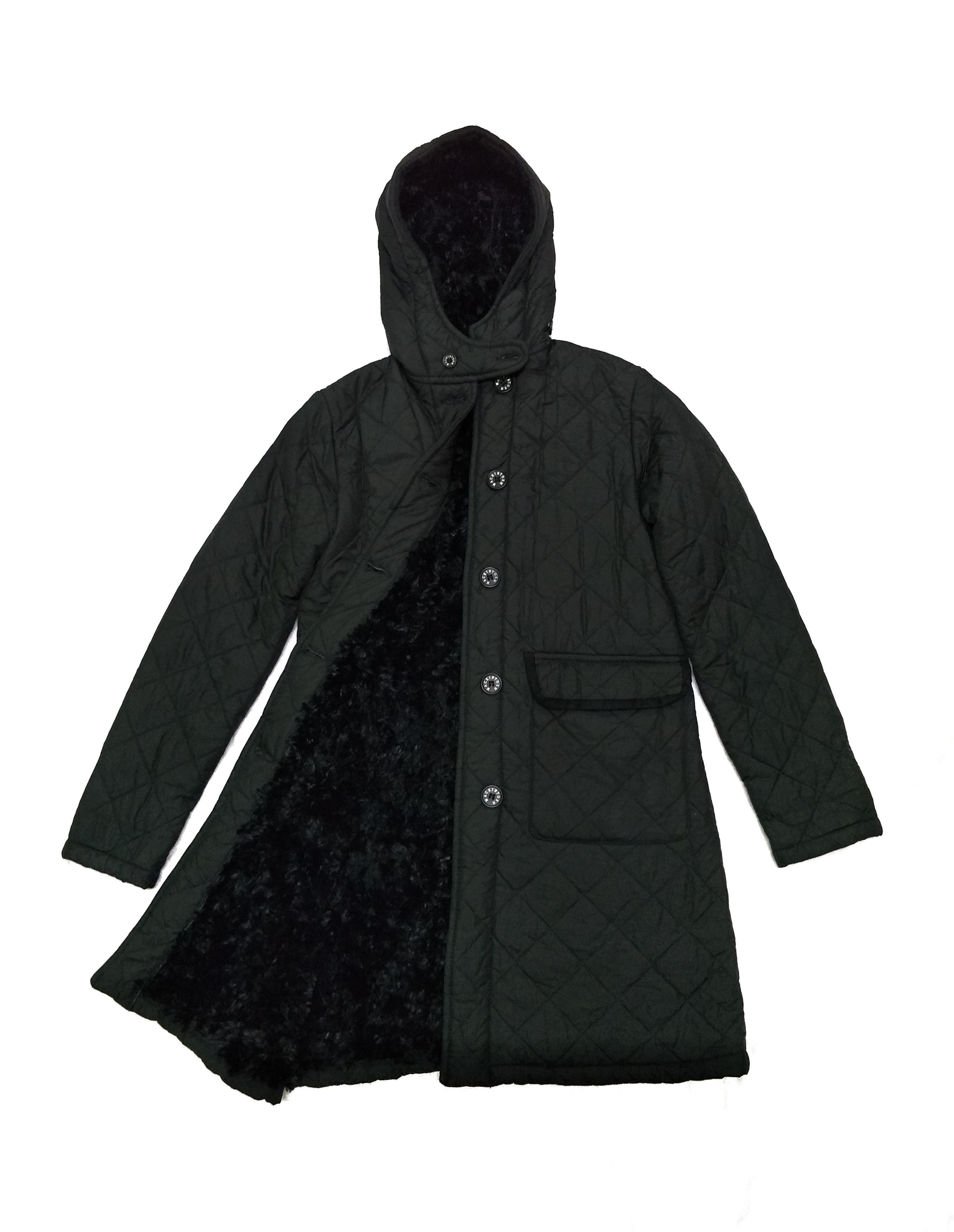 Mackintosh Waverly Quilted Fur Jacket Black | Grailed