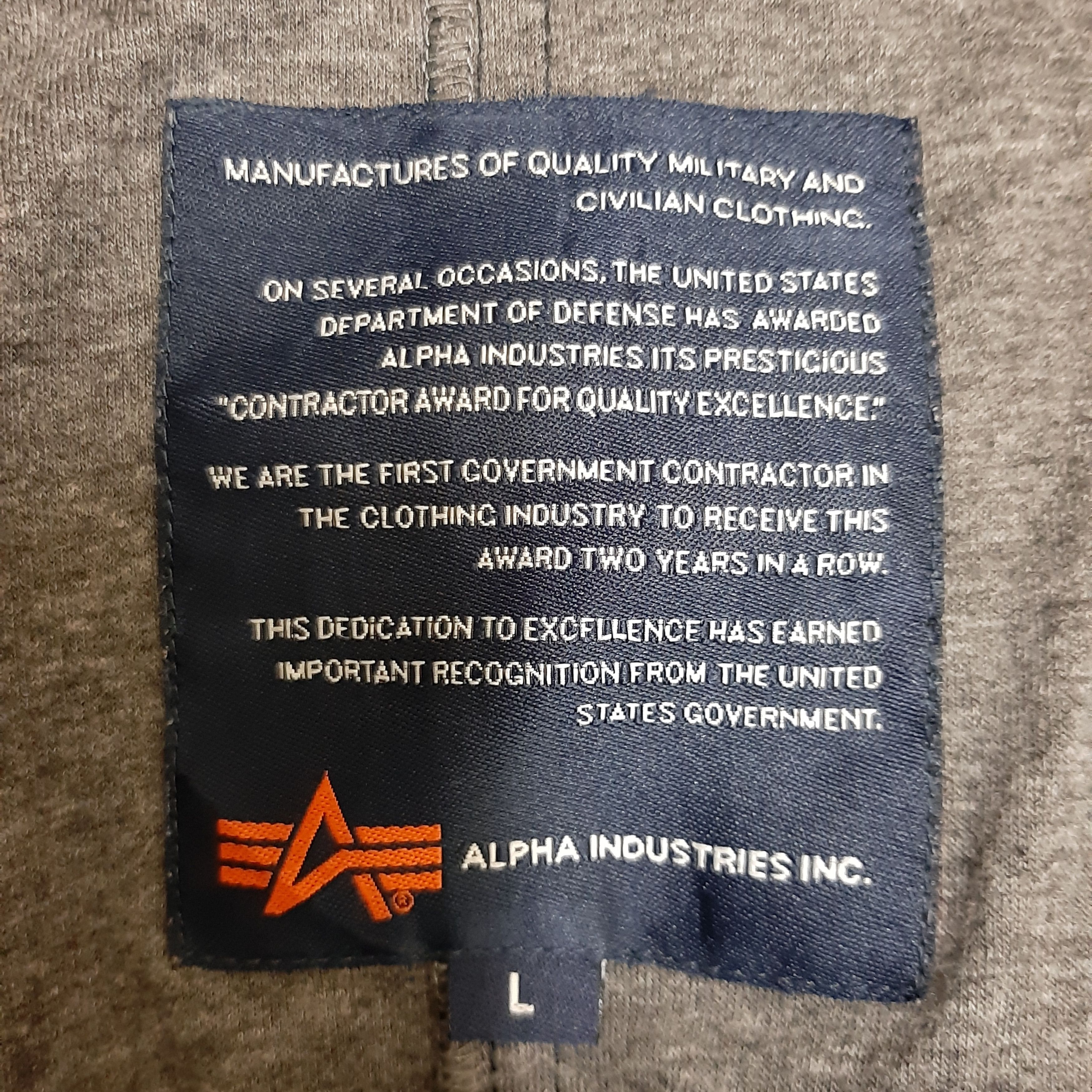 Alpha Industries Alpha Industries Militatry Black Jacket Hoodie Size US M / EU 48-50 / 2 - 4 Thumbnail