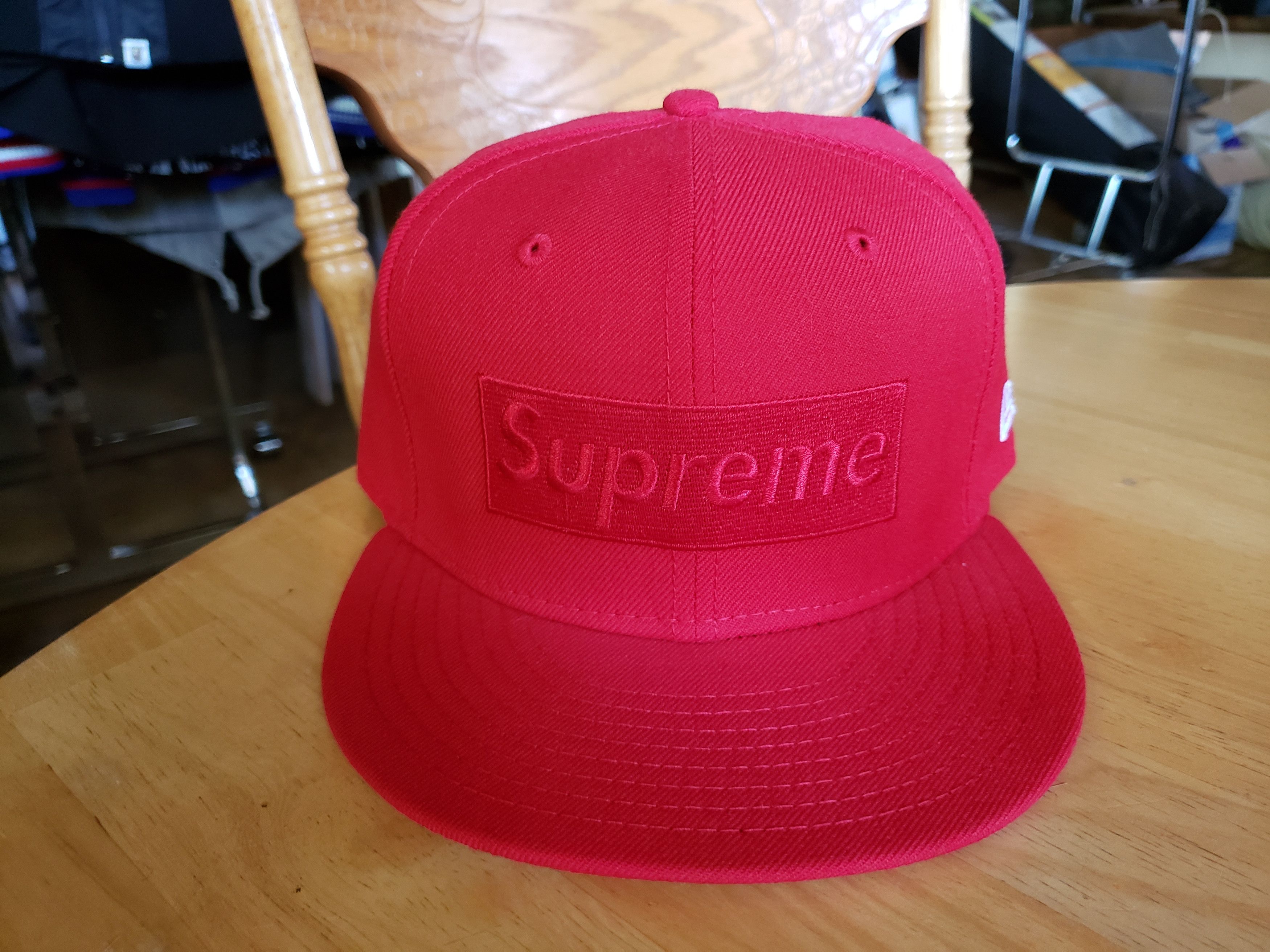 New Era Supreme Tonal Box Logo | Grailed