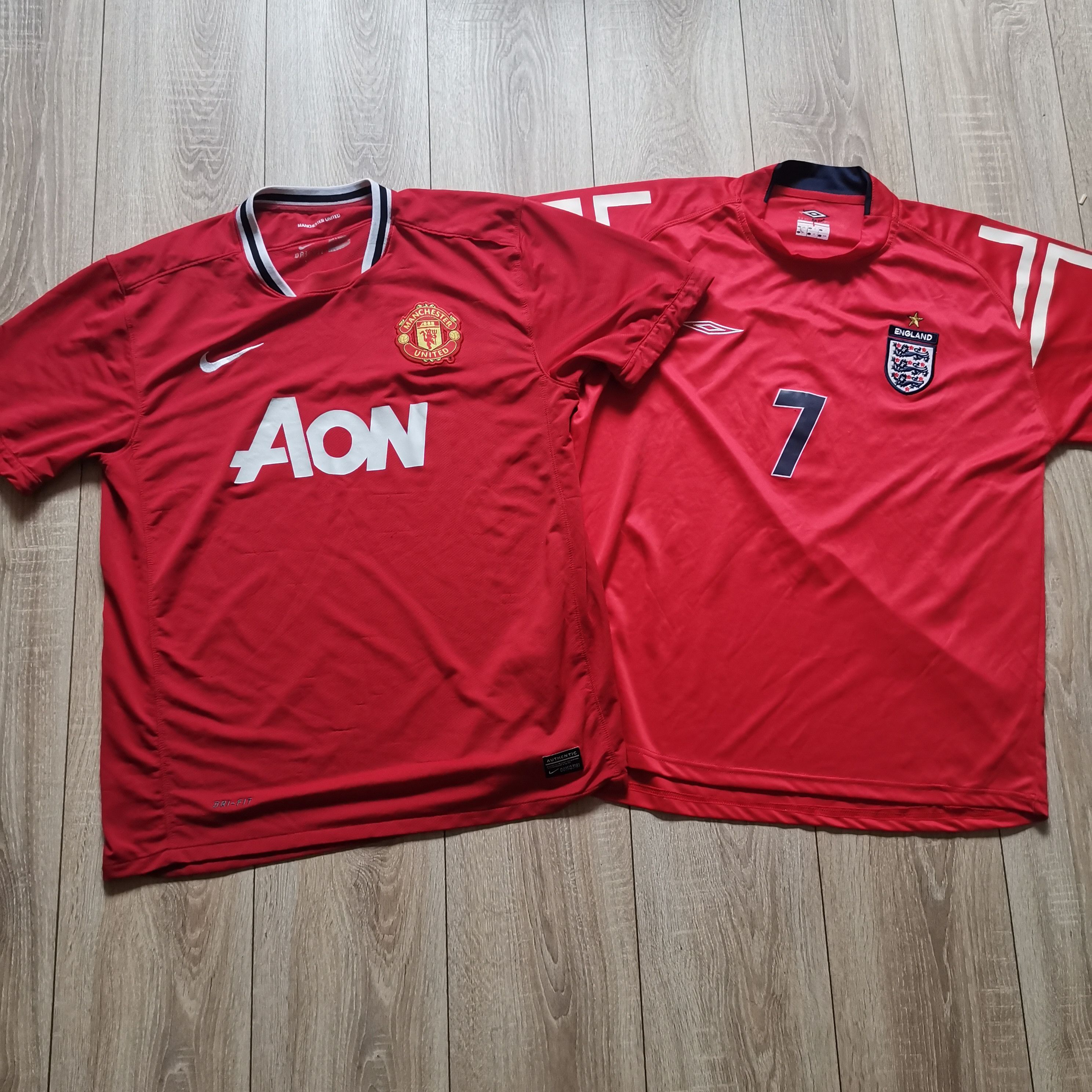 激レア90s 新品 BECKHAM England ユニフォーム スキッパーポロ