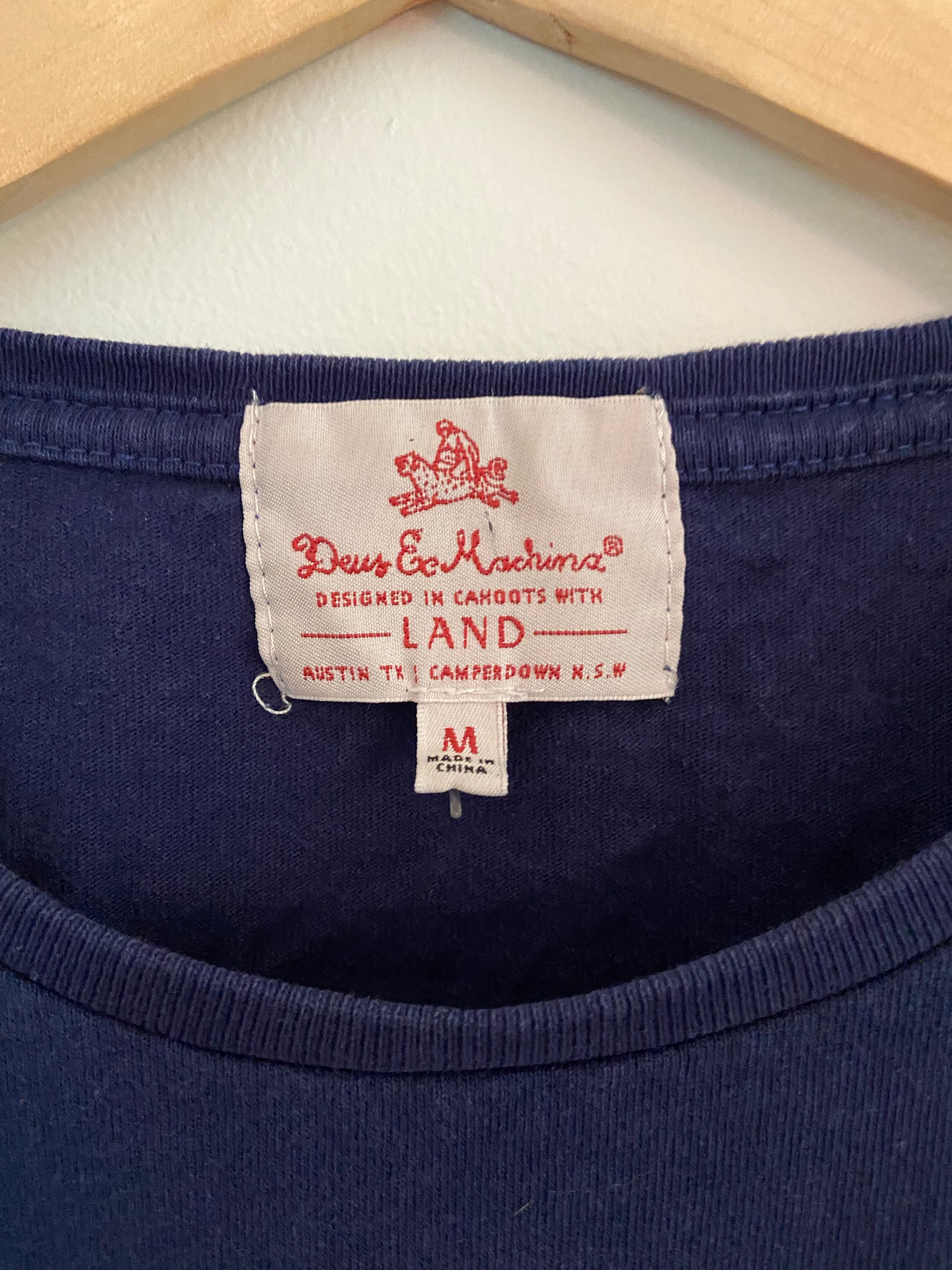 Deus Ex Machina Dues ex machina Navy tee Size US M / EU 48-50 / 2 - 3 Thumbnail