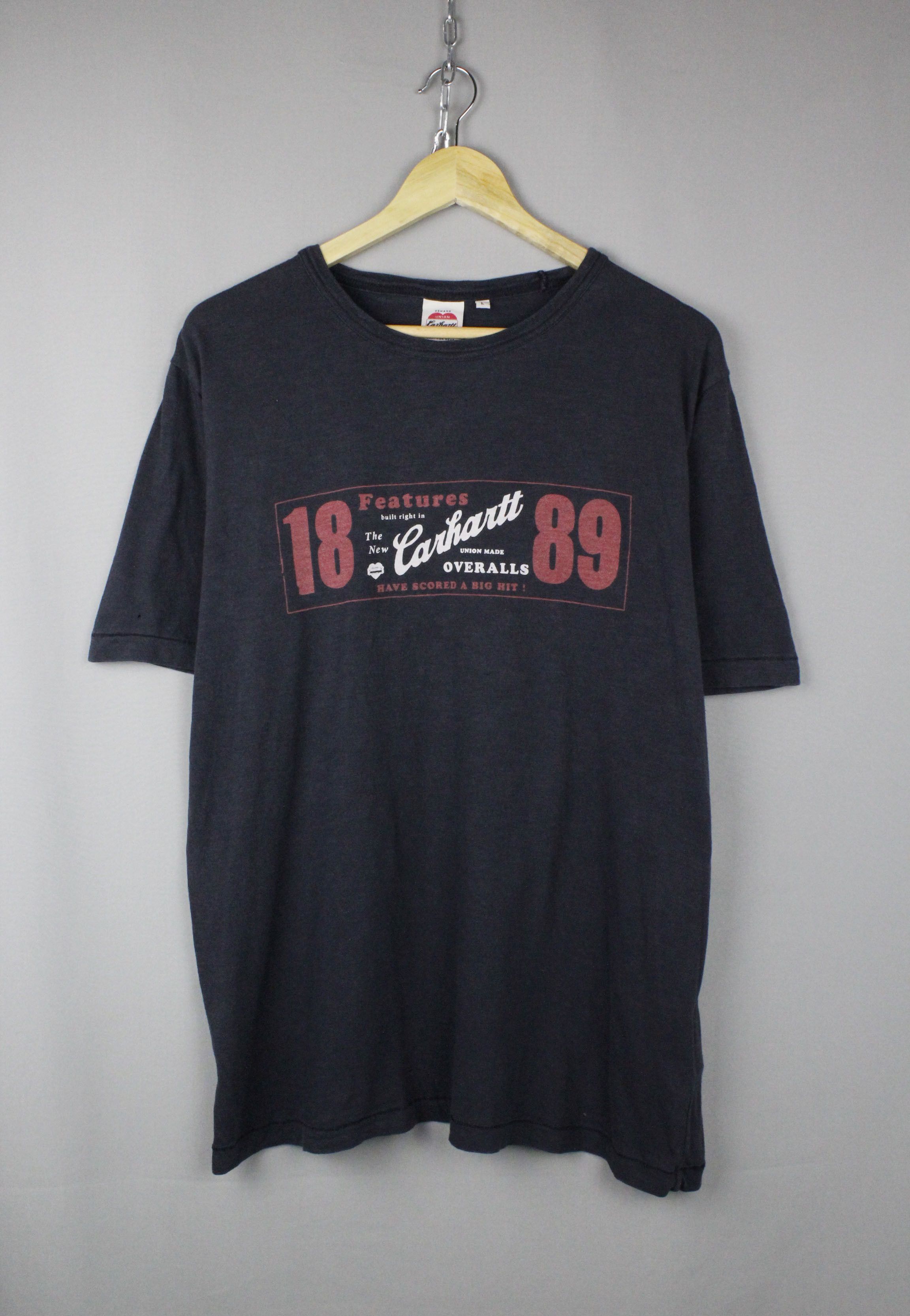 Carhartt × Carhartt Wip Carhartt Union Made Overalls Logo T-shirt Size US L / EU 52-54 / 3 - 1 Thumbnail