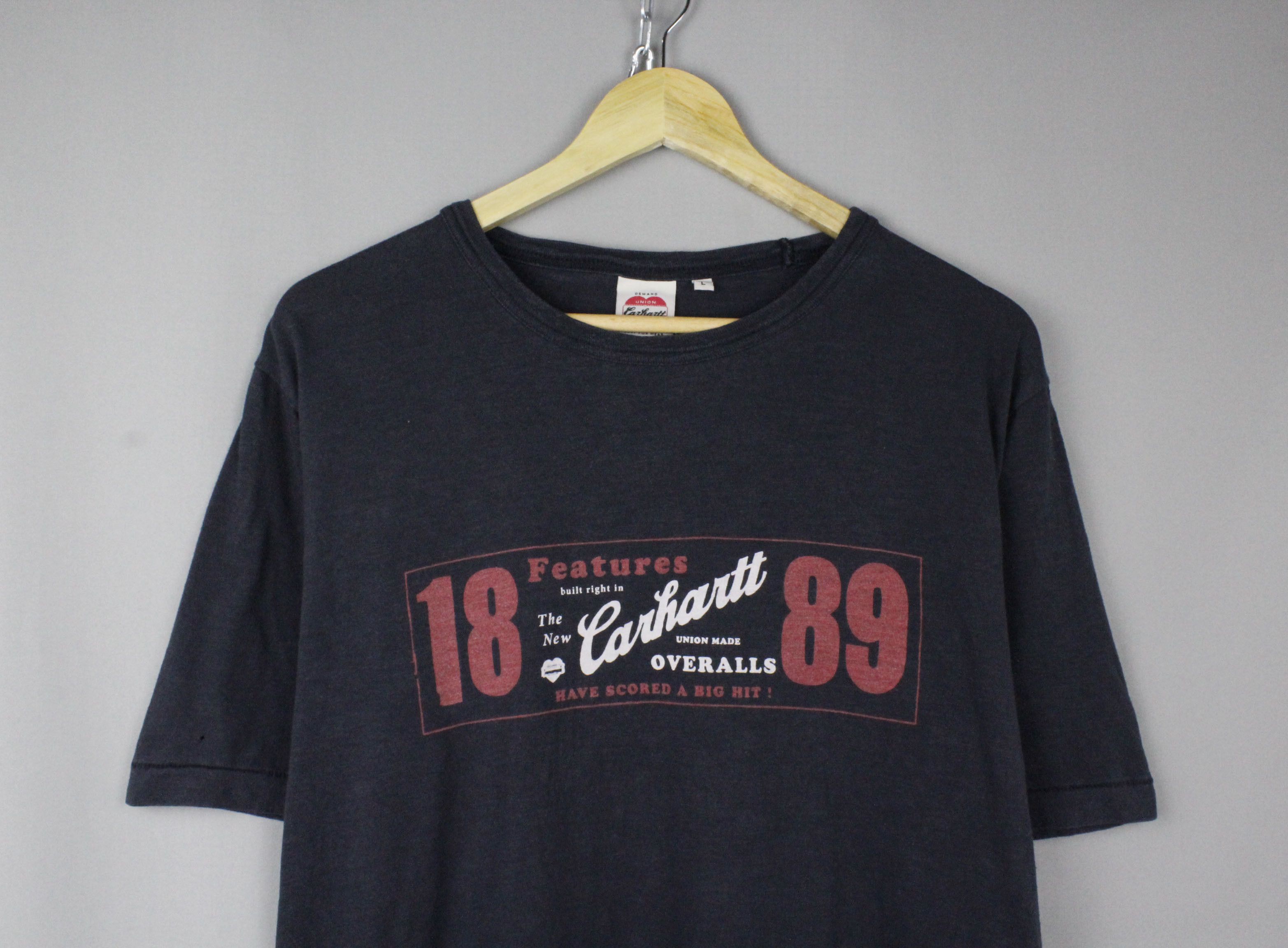 Carhartt × Carhartt Wip Carhartt Union Made Overalls Logo T-shirt Size US L / EU 52-54 / 3 - 2 Thumbnail
