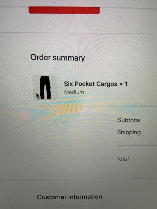 Whoisjacov Whoisjacov Six Pocket Cargo Pants Grailed